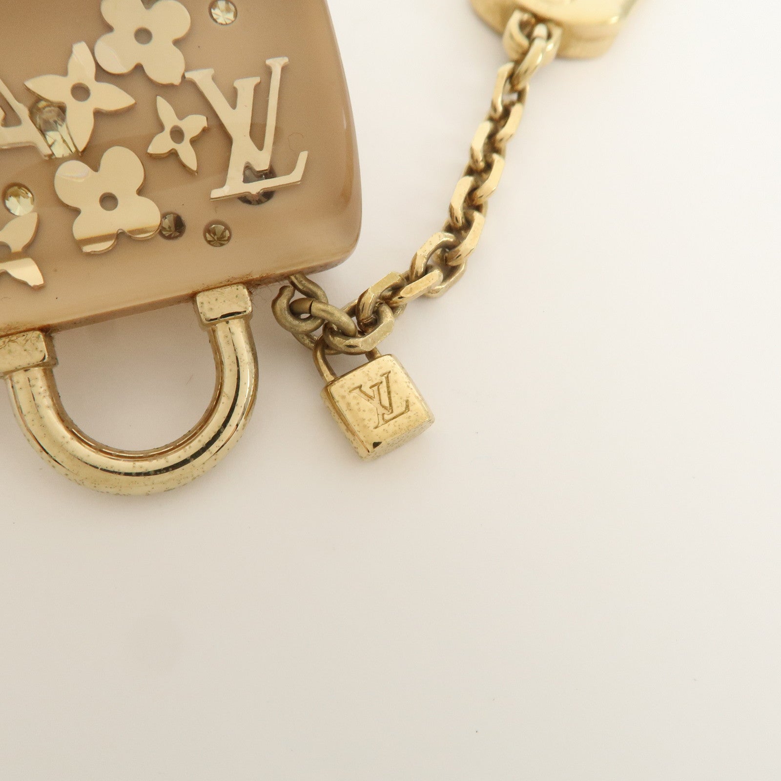 Louis Vuitton Porte Cles Speedy Inclusion Metal Bag Charm M65320
