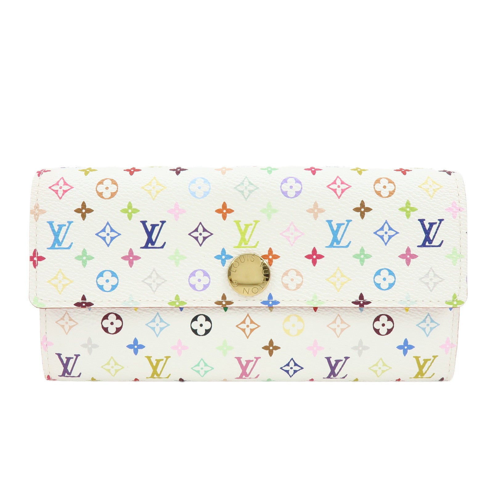 Louis Vuitton Monogram Multicolor Portefeuille Sarah Wallet M93532