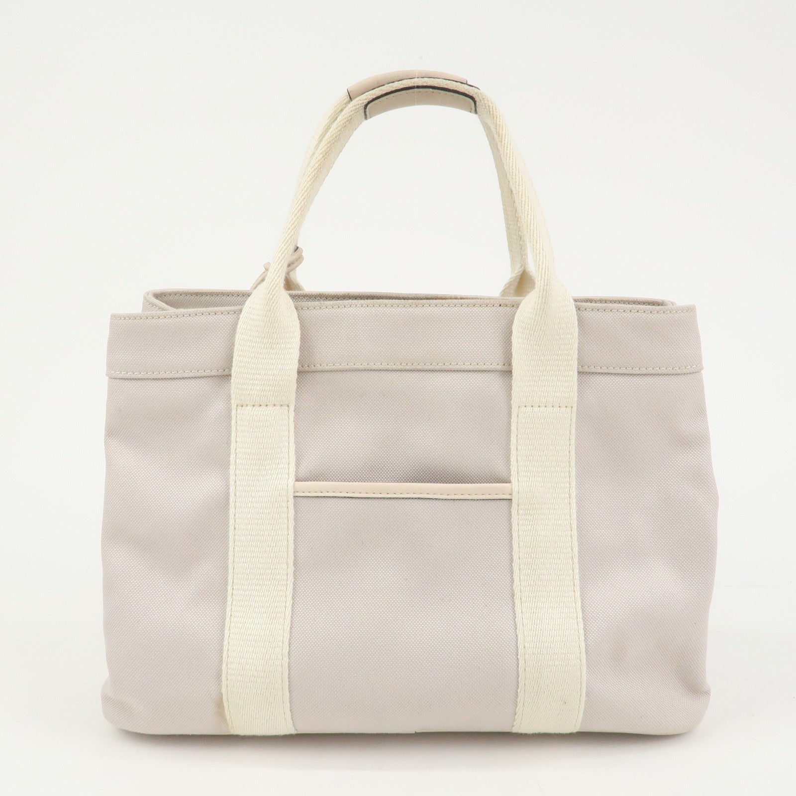 LOEWE Anagram Logo Canvas 2WAY Bag Shoulder Bag Hand Bag Gray