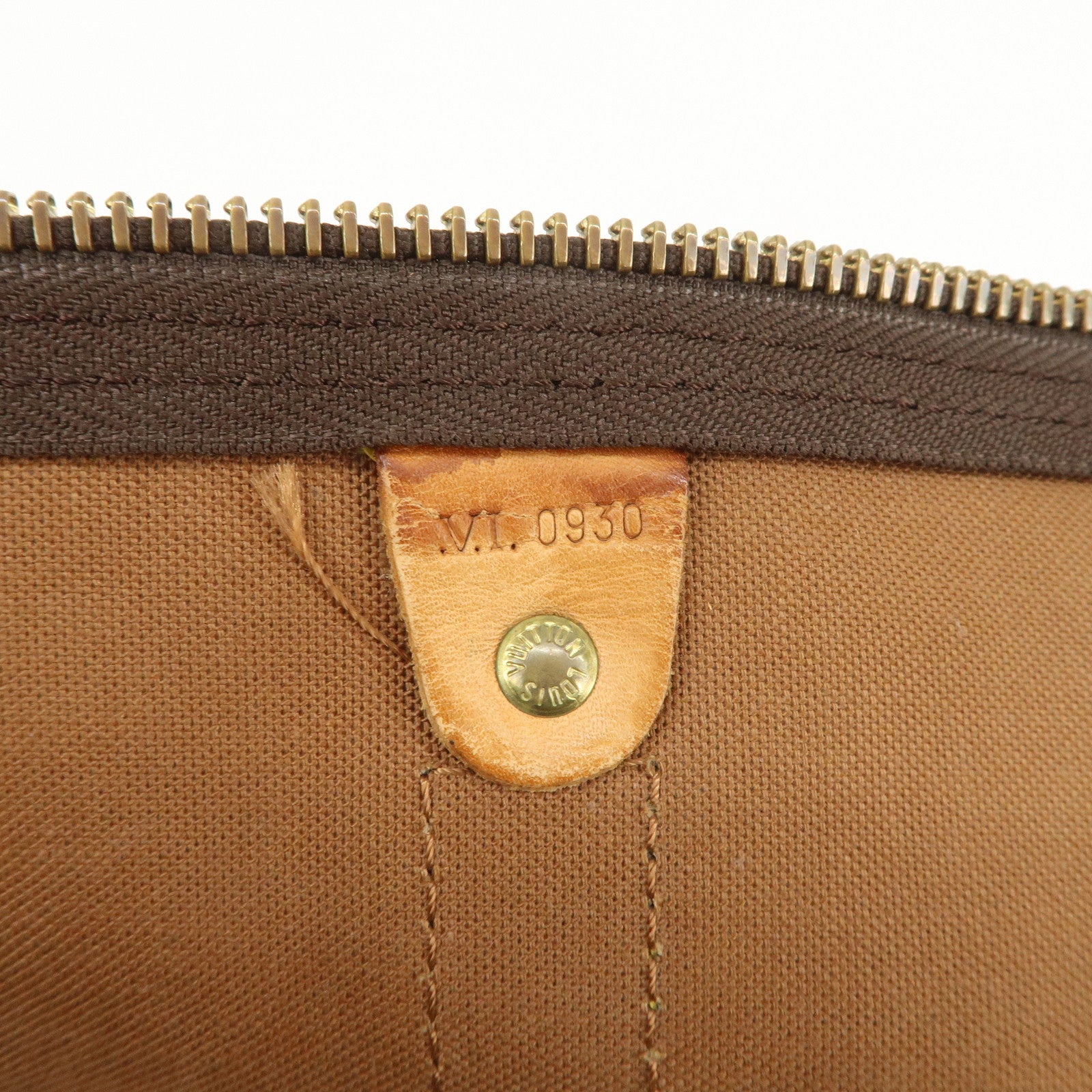 Louis Vuitton Monogram Keep All Bandouliere 45 Boston Bag M41418