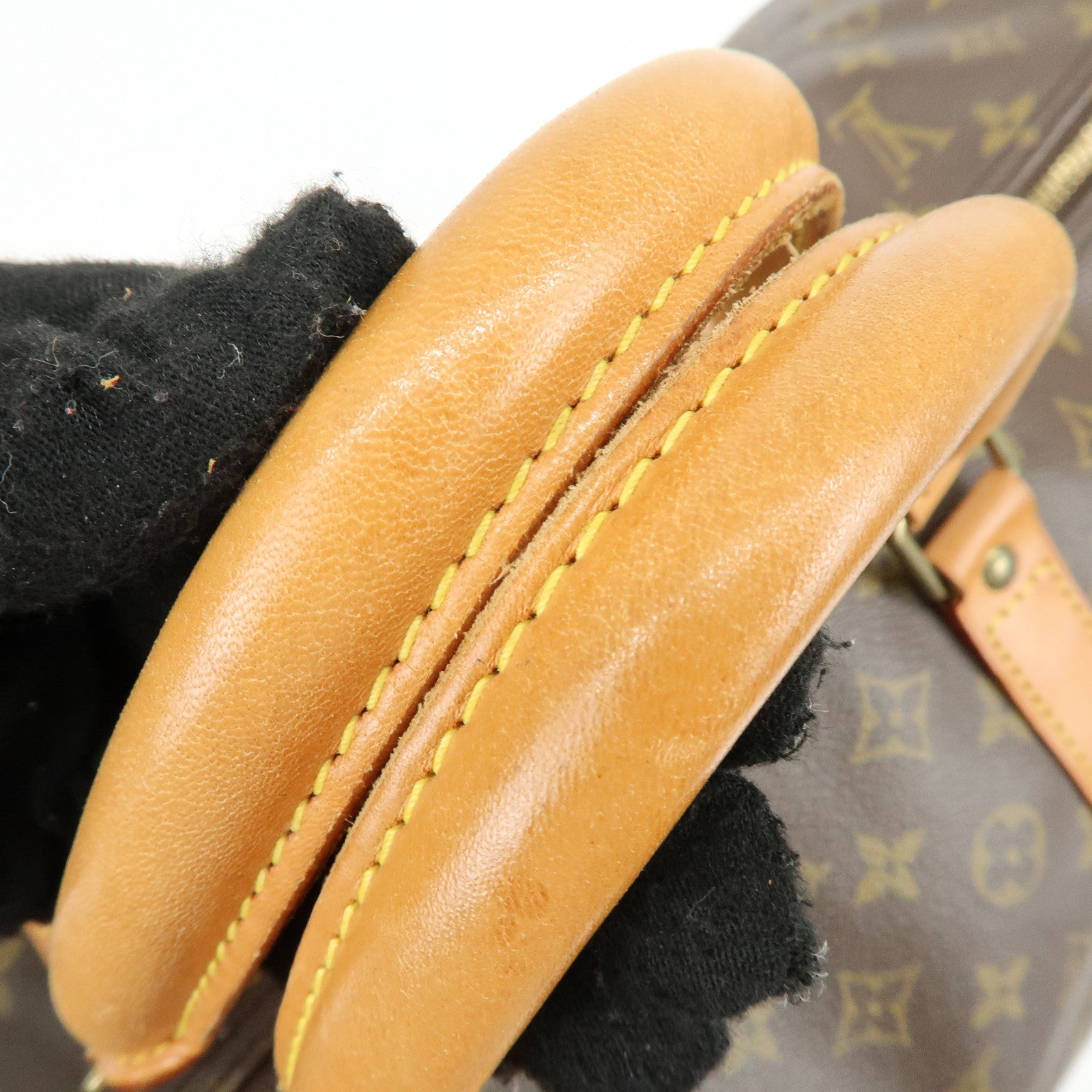 Louis Vuitton Monogram Keep All Bandouliere 60 Boston Bag M41412 Auth Used F/S