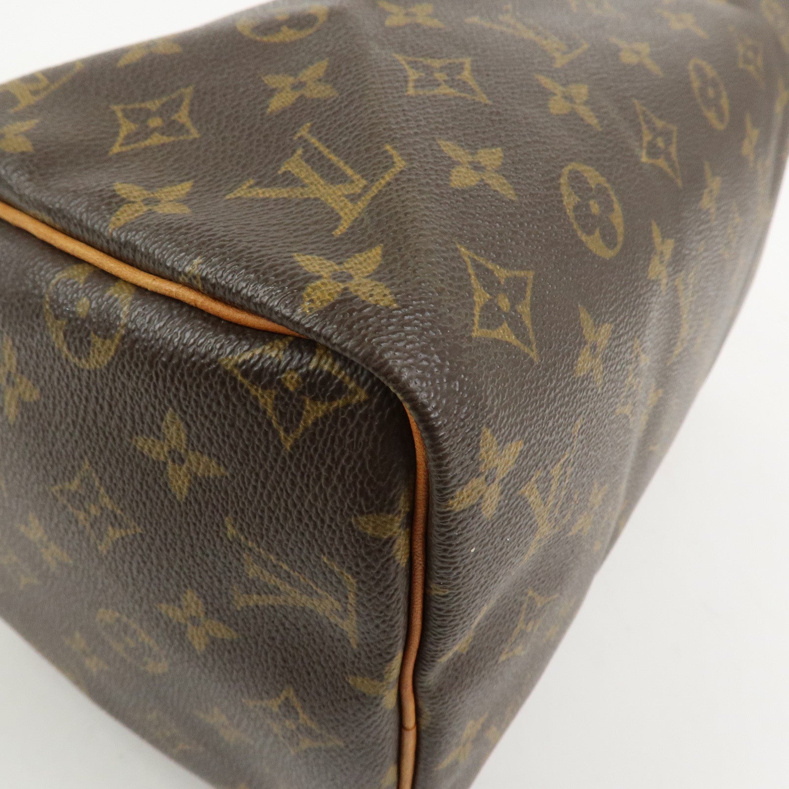 Louis Vuitton Monogram Speedy 30 Boston Bag Hand Bag Brown M41526
