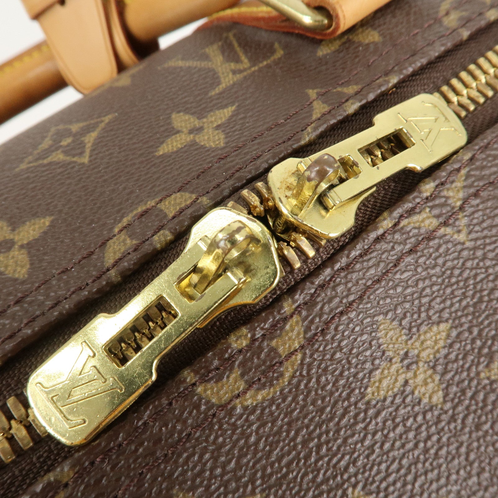 Louis Vuitton Monogram Keep All 50 Bandouliere Boston Bag M41416