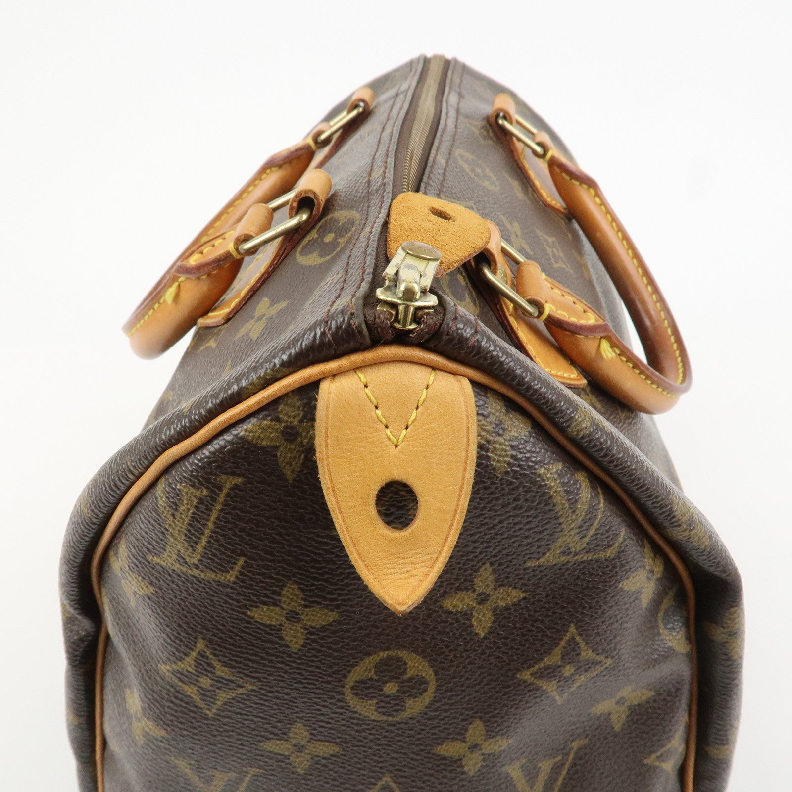 Louis Vuitton Monogram Speedy 30 Boston Bag Hand Bag Brown M41526