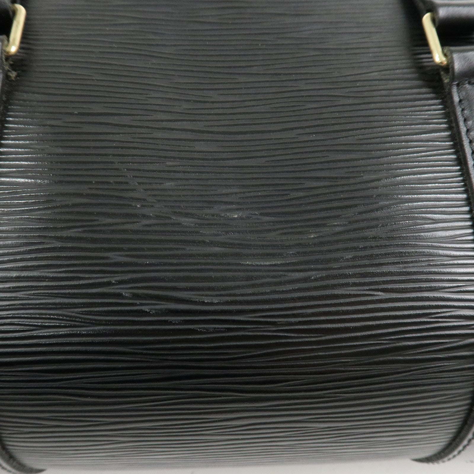 Louis Vuitton Epi Soufflot Hand Bag Shoulder Bag Noir M52862