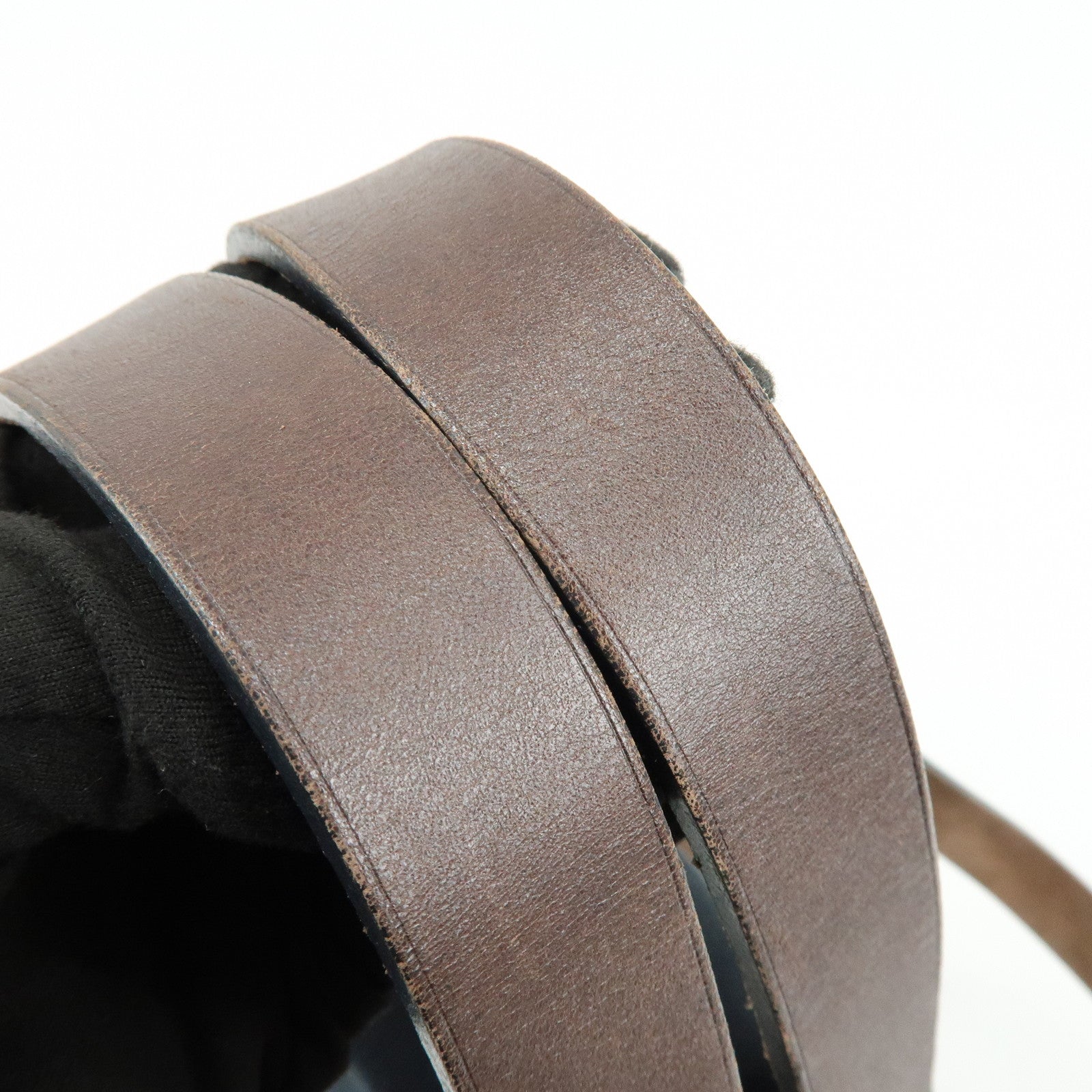 HERMES Cabag Elan PM Toile Officier Leather Tote Bag ▢N Stamped