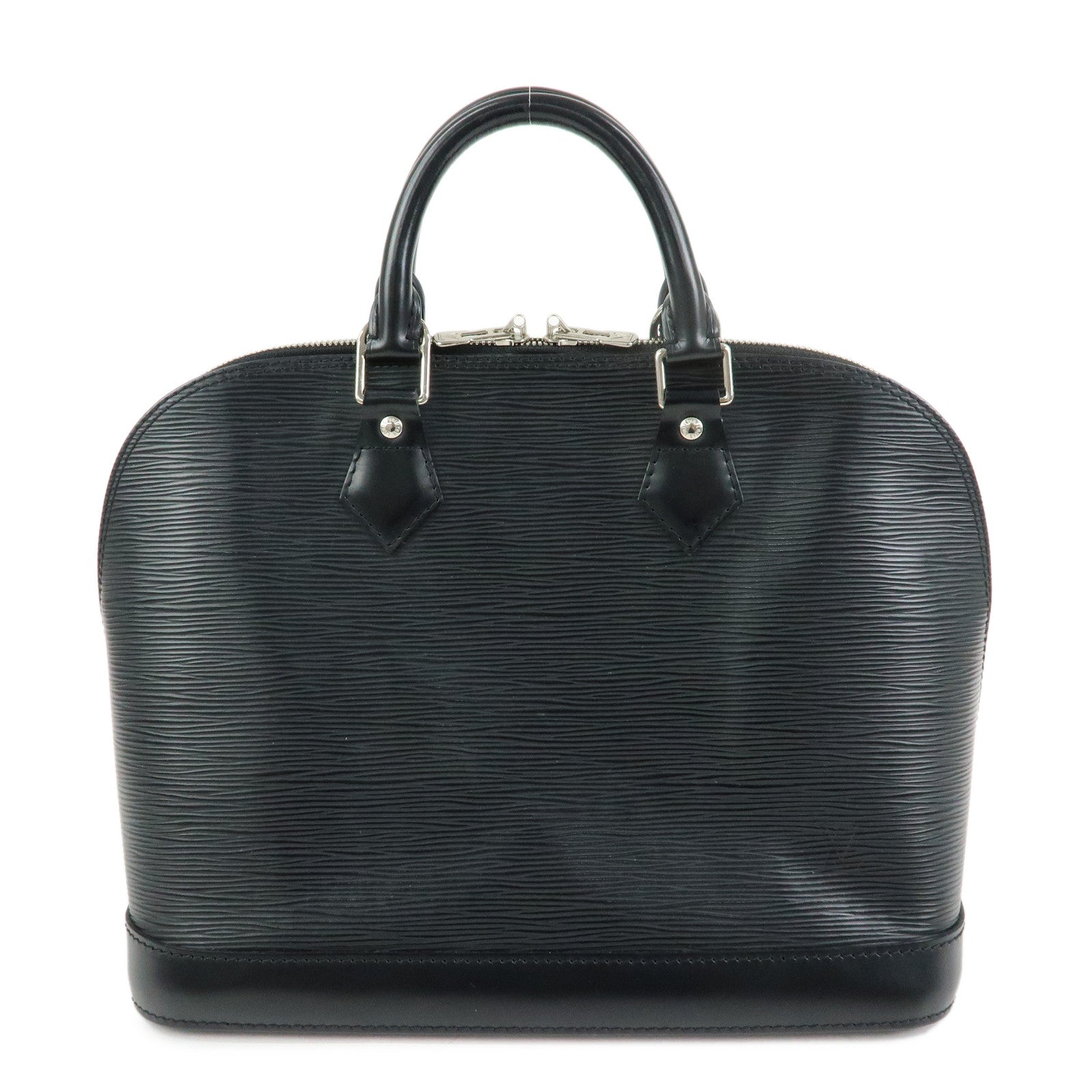 Louis Vuitton Epi Leather Alma PM Hand Bag Noir Black M40302