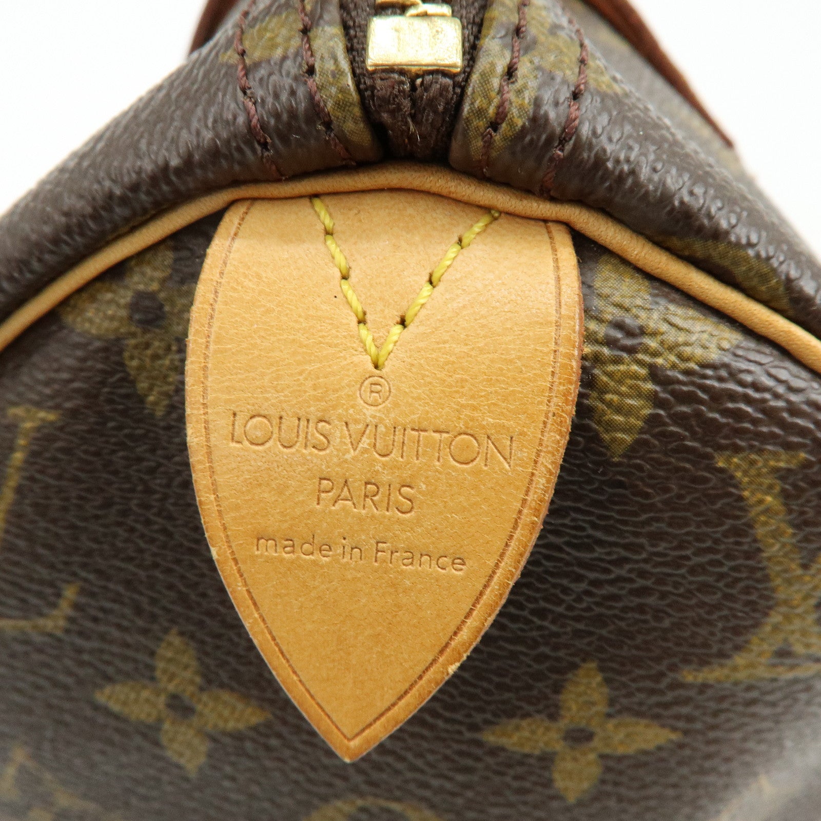 Louis Vuitton Monogram Speedy 30 Boston Bag Hand Bag Brown M41526
