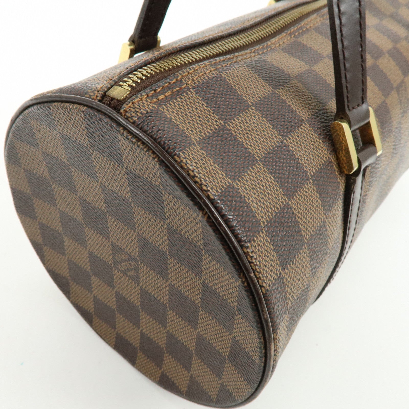 Louis Vuitton Damier Ebene Papillon 30 Hand Bag Brown N51303