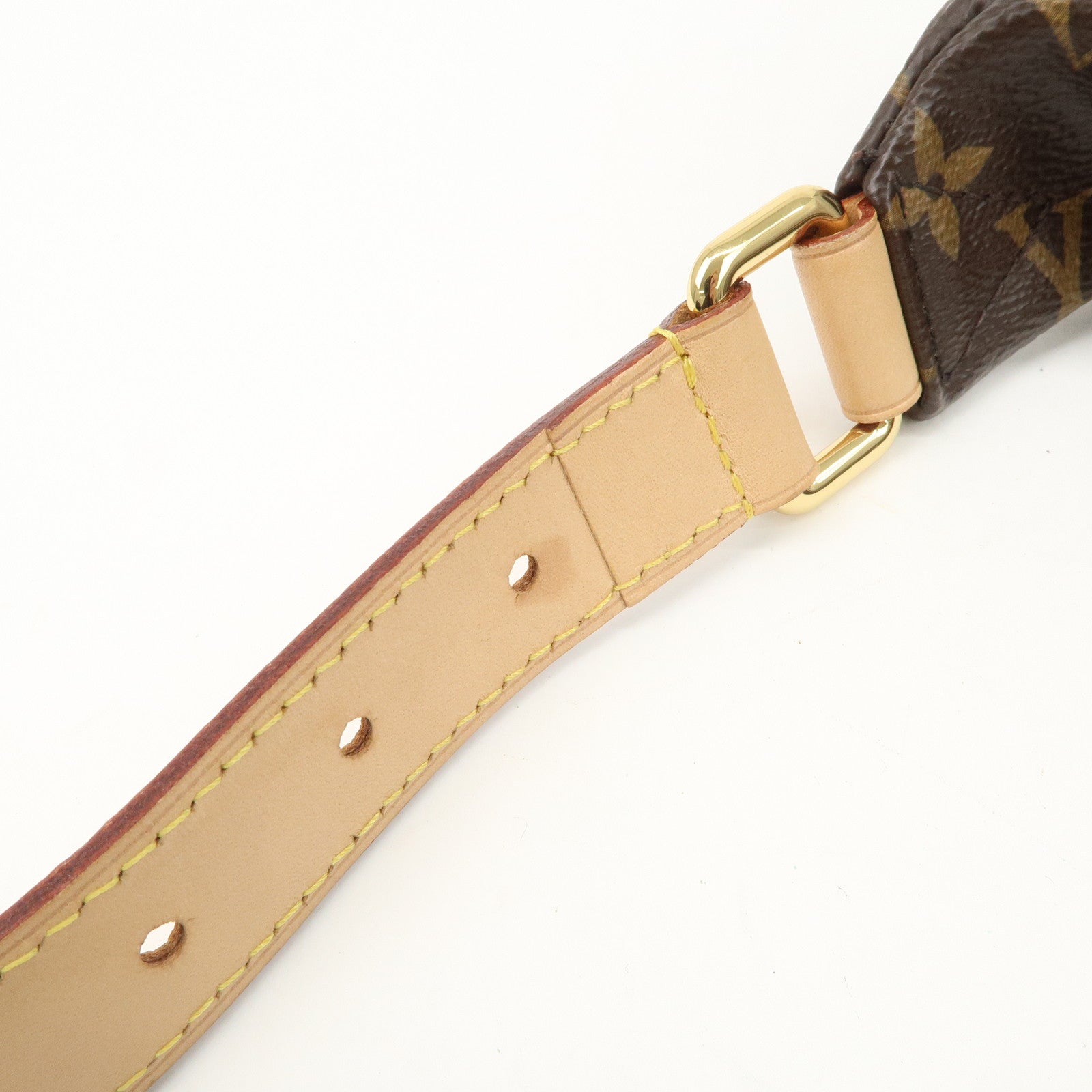 Louis Vuitton Monogram Bumbag Crossbody Bag Brown M43644 Used