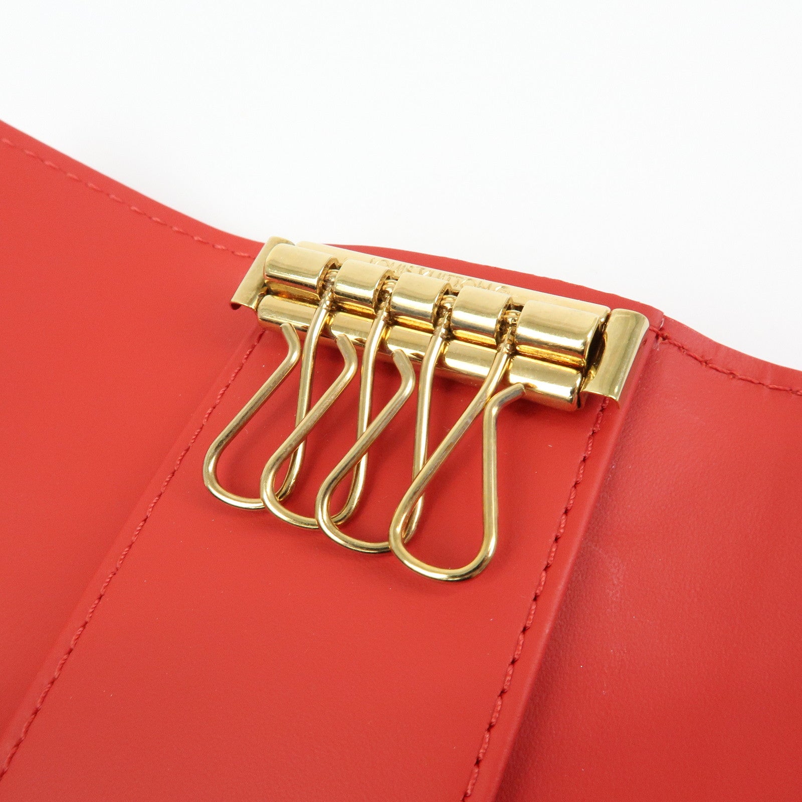 Louis Vuitton Monogram Vernis Multicles 4 Key Holder Rouge M91211