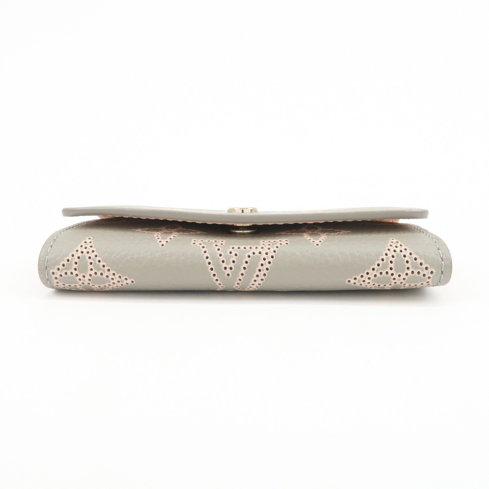 Louis Vuitton Mahina Leather Multicles 4 Key Case Gray M82648