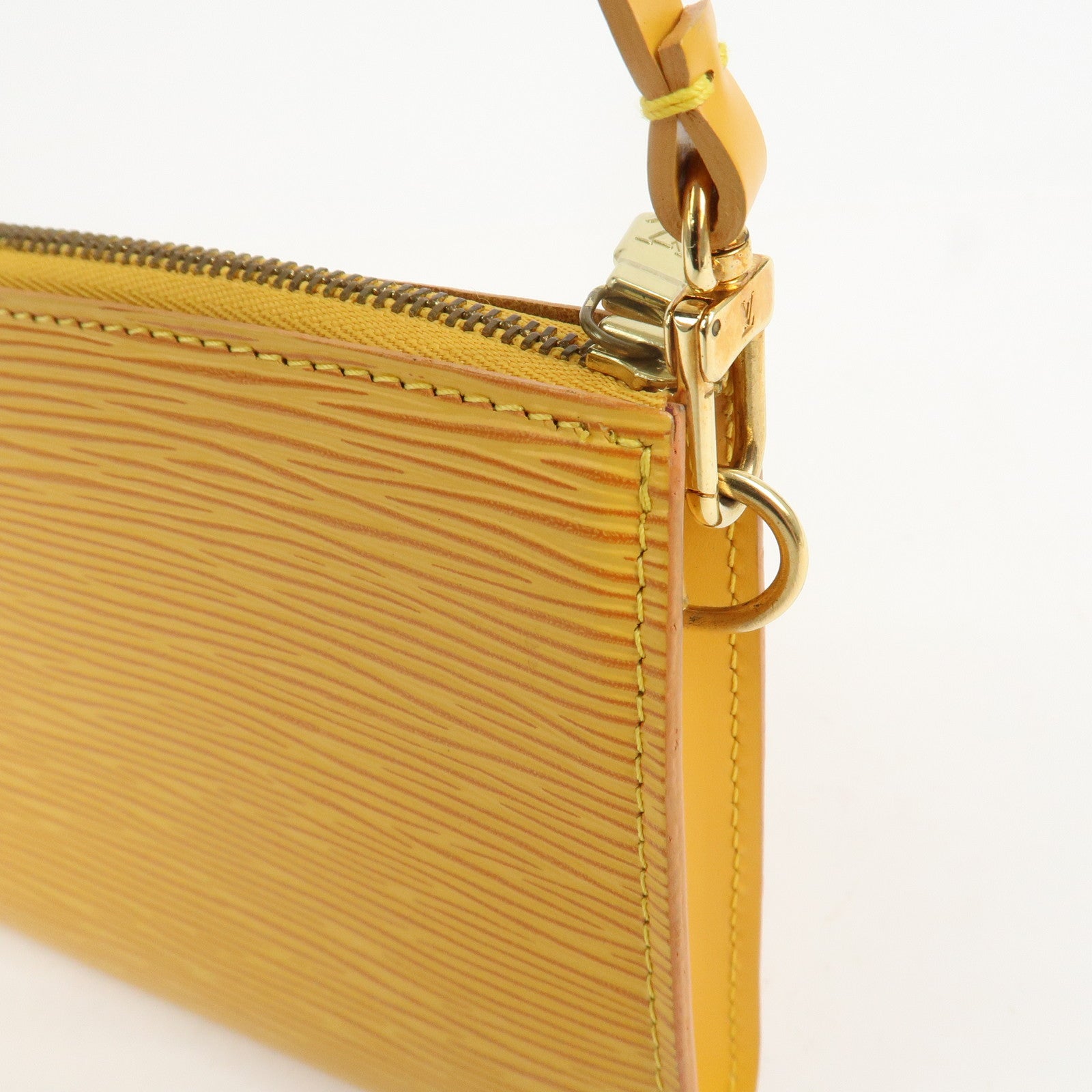 Louis Vuitton Epi Pochette Accessoires Pouch Tassili Yellow M52959