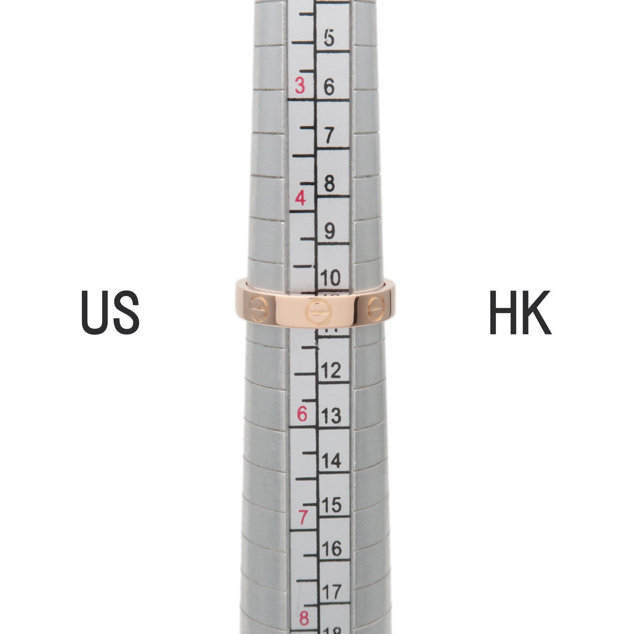 Cartier Mini Love Ring K18 750PG Rose Gold #49 US5 EU49 HK10.5