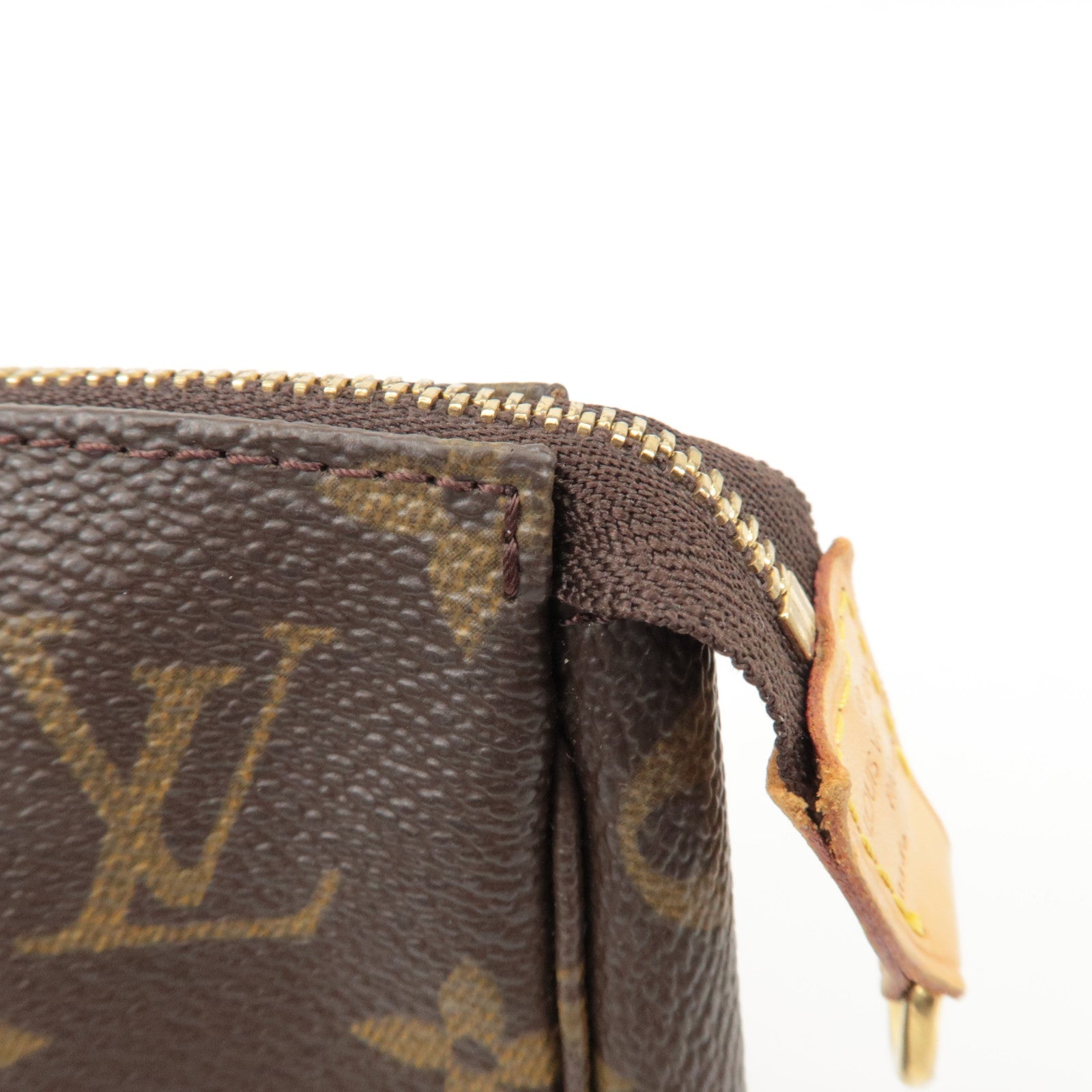 Louis Vuitton Monogram Pochette Accessoires & Strap M51980 J00145 Used
