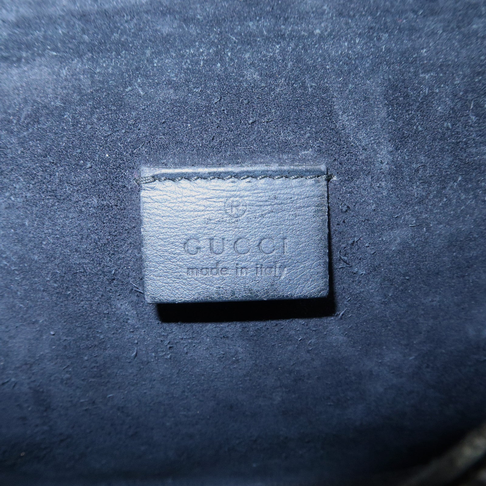 GUCCI Dionysus GG Supreme Suede Chain Shoulder Bag Beige 400249