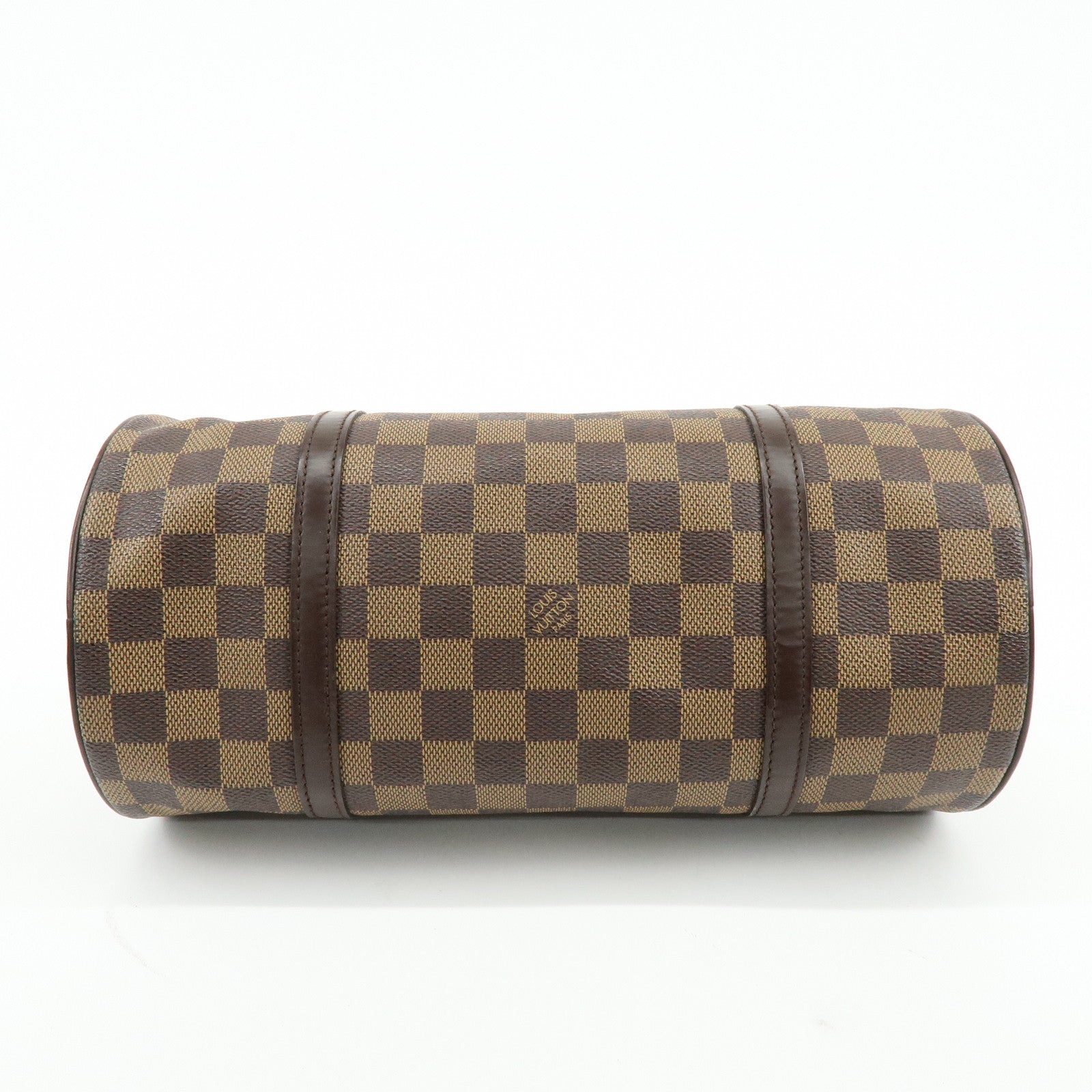 Louis Vuitton Damier Ebene Papillon 30 Hand Bag Brown N51303