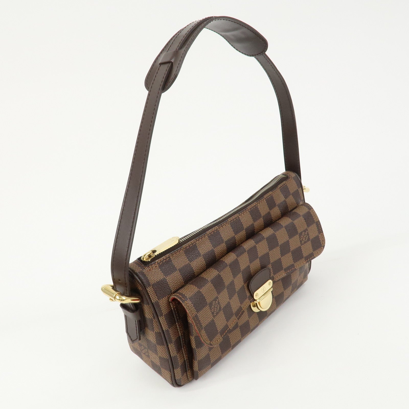 Louis Vuitton Damier Ravello GM Shoulder Bag Hand Bag Brown N60006