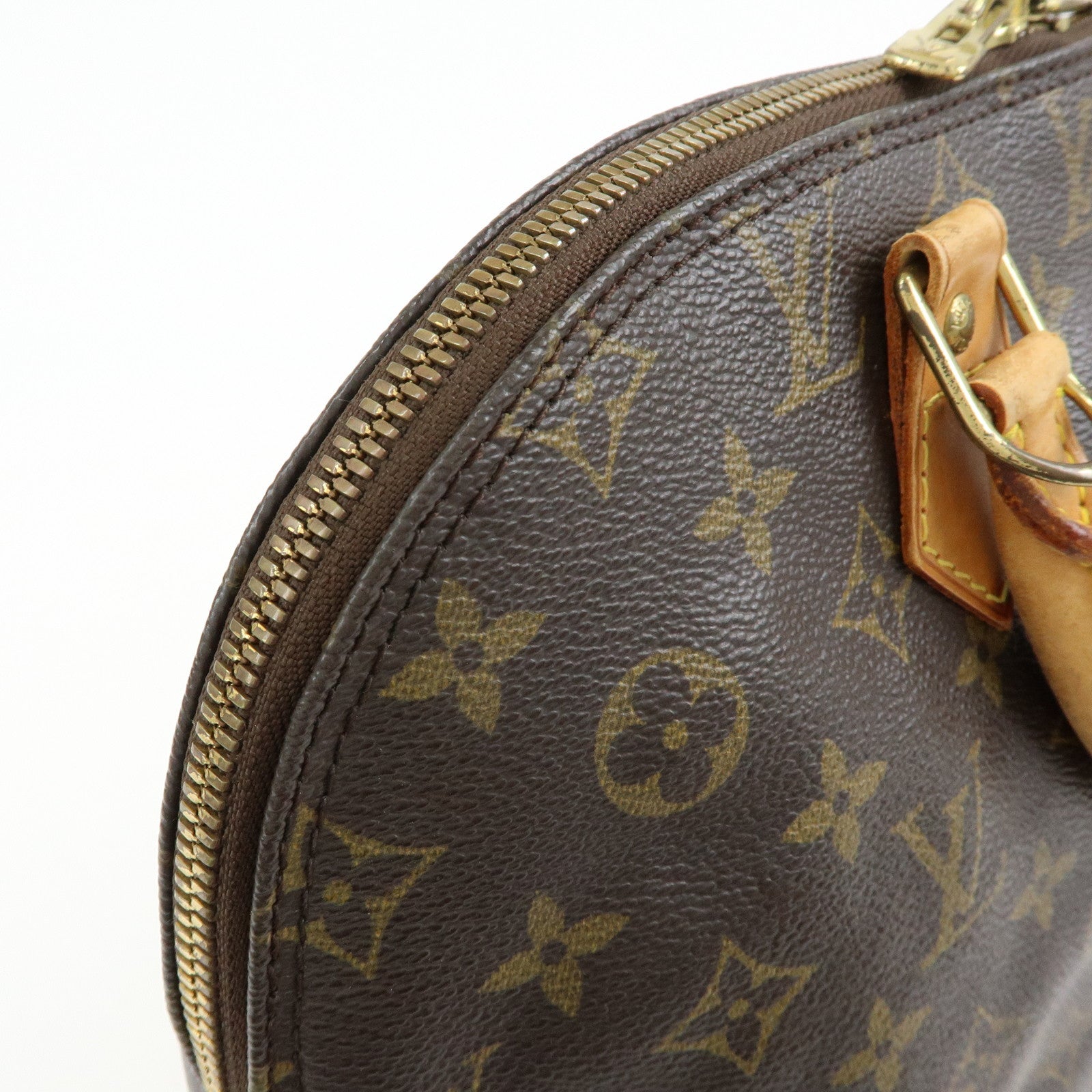 Louis Vuitton Monogram Alma Hand Bag Brown M51130