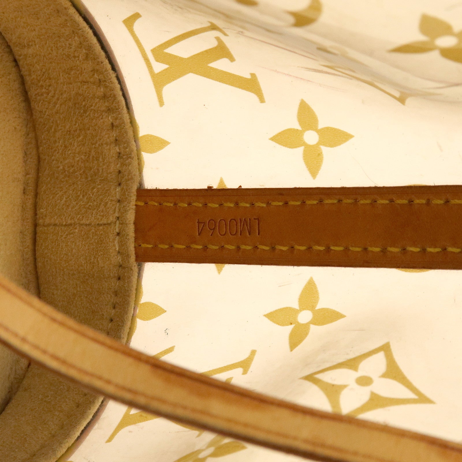 Louis Vuitton Monogram Cabas Ambre PM Tote Bag Clear Brown M92502