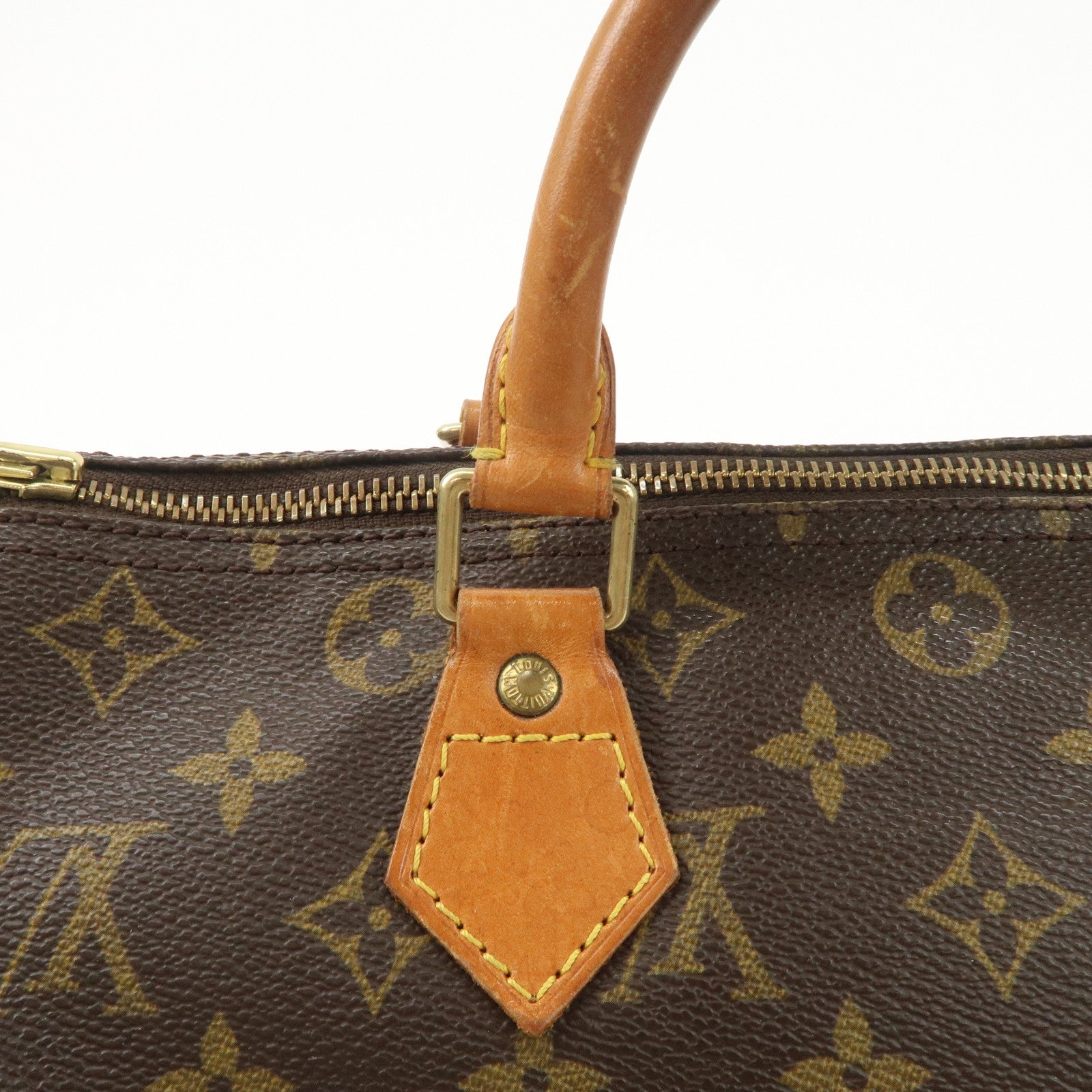 Louis Vuitton Monogram Speedy 30 Boston Bag Hand Bag M41526 Used