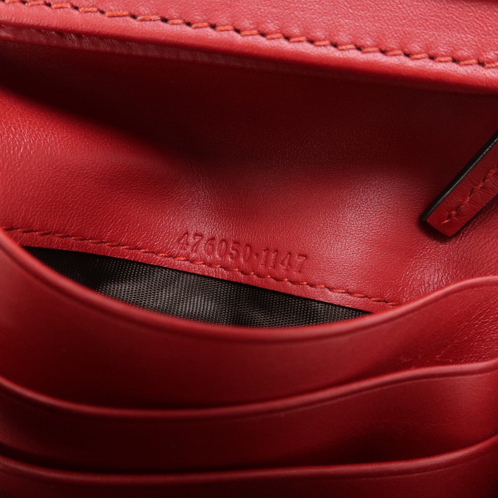 GUCCI Interlocking G GG Supreme Cherry Compact Wallet Beige 476050