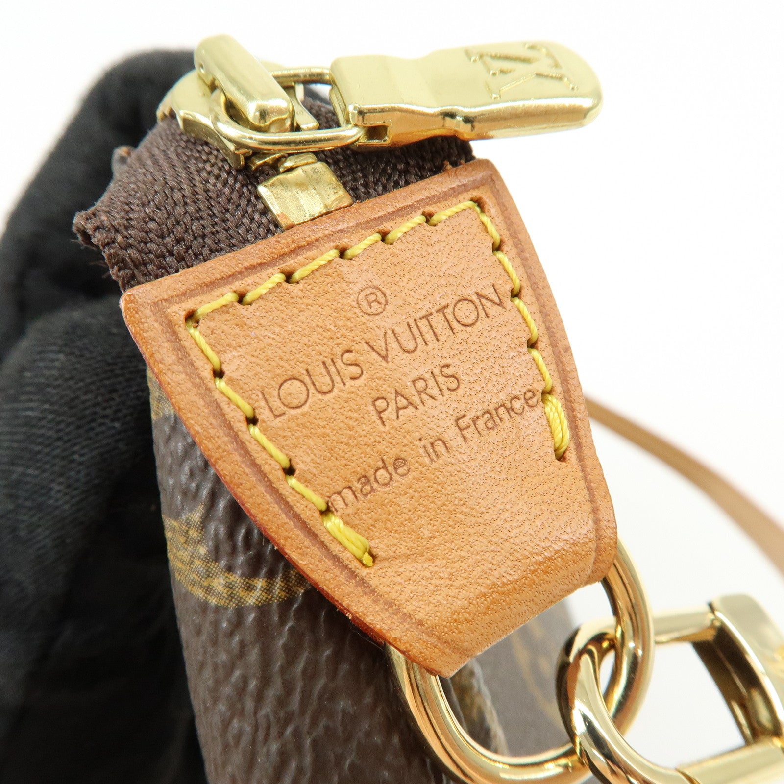 Louis Vuitton Monogram Pochette Accessoires Pouch Hand Bag M51980