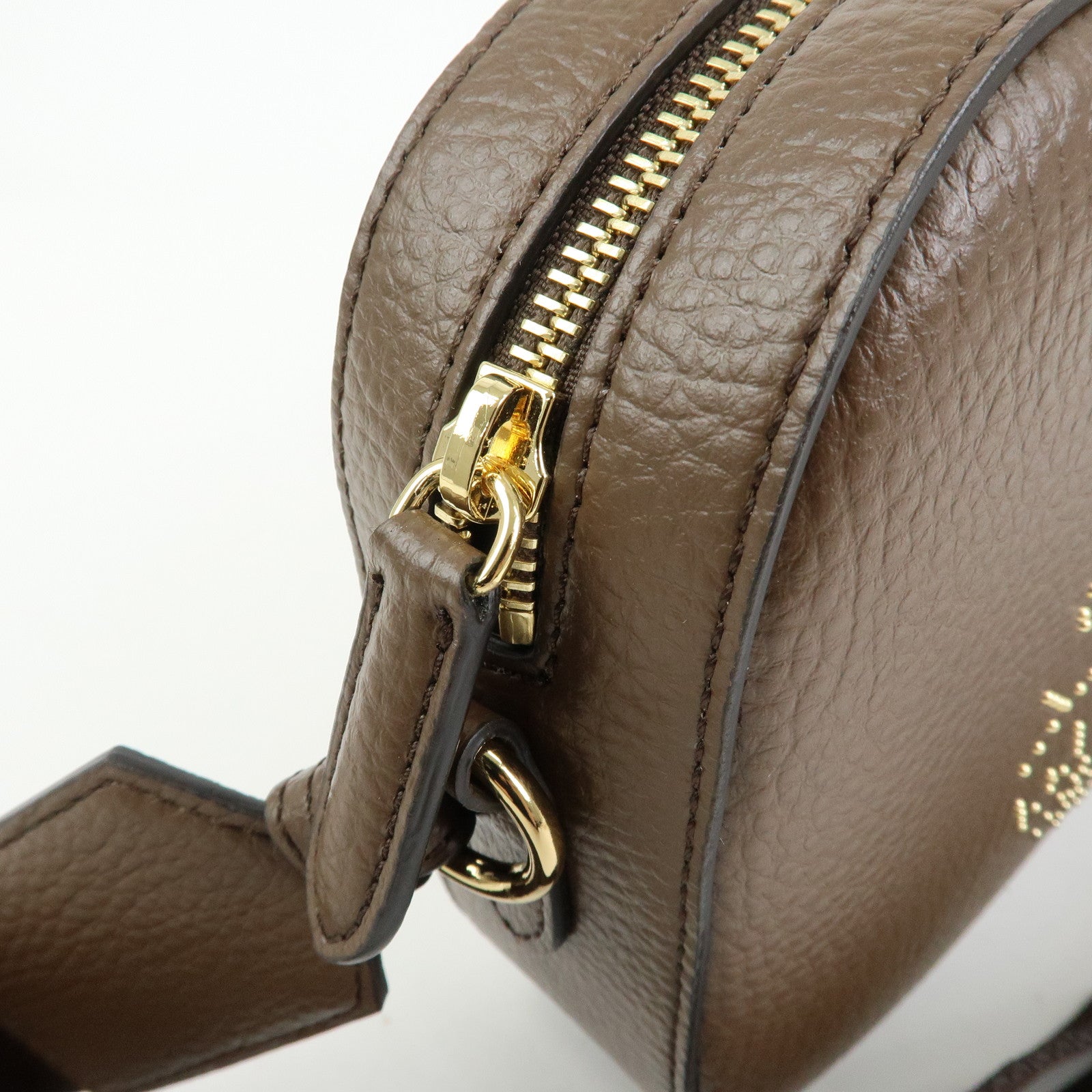 STELLA MCCARTNEY Faux Vegan Leathr Shoulder Crossbody Bag Brown