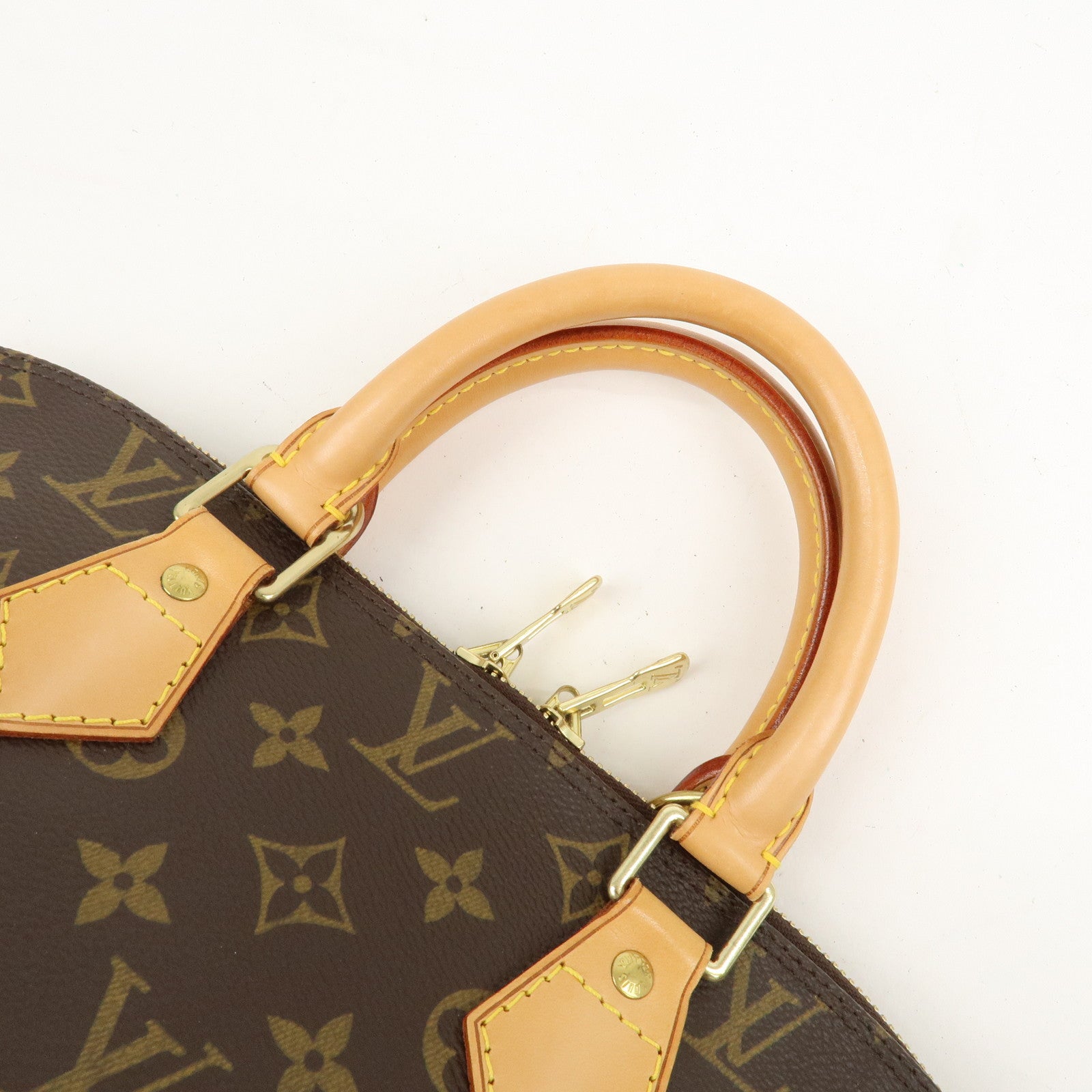 Louis Vuitton Monogram Alma Hand Bag Brown M51130