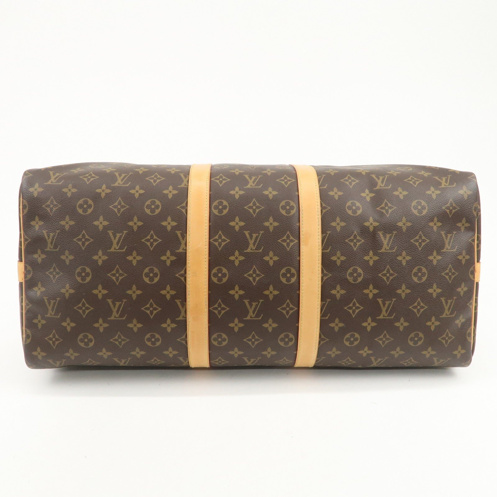 Louis Vuitton Monogram Keep All Bandouliere 55 Boston Bag M41414