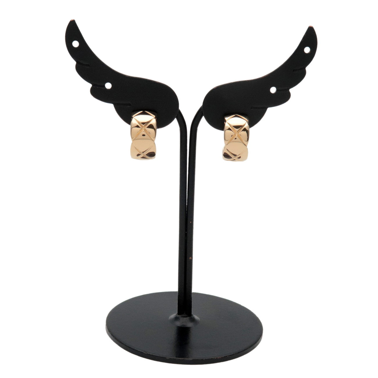 CHANEL COCO Crush Earrings K18 750YG Yellow Gold J11134