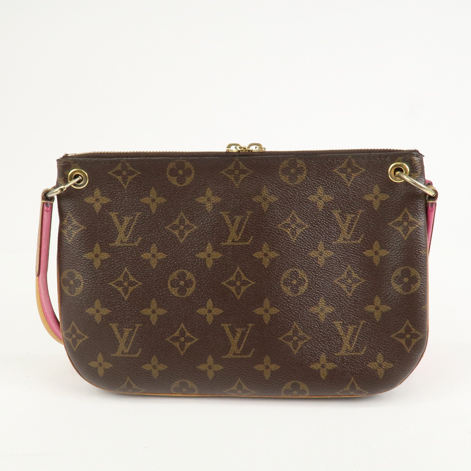 Louis Vuitton Monogram Canvas Lorette Shoulder Bag Hot Pink M44053