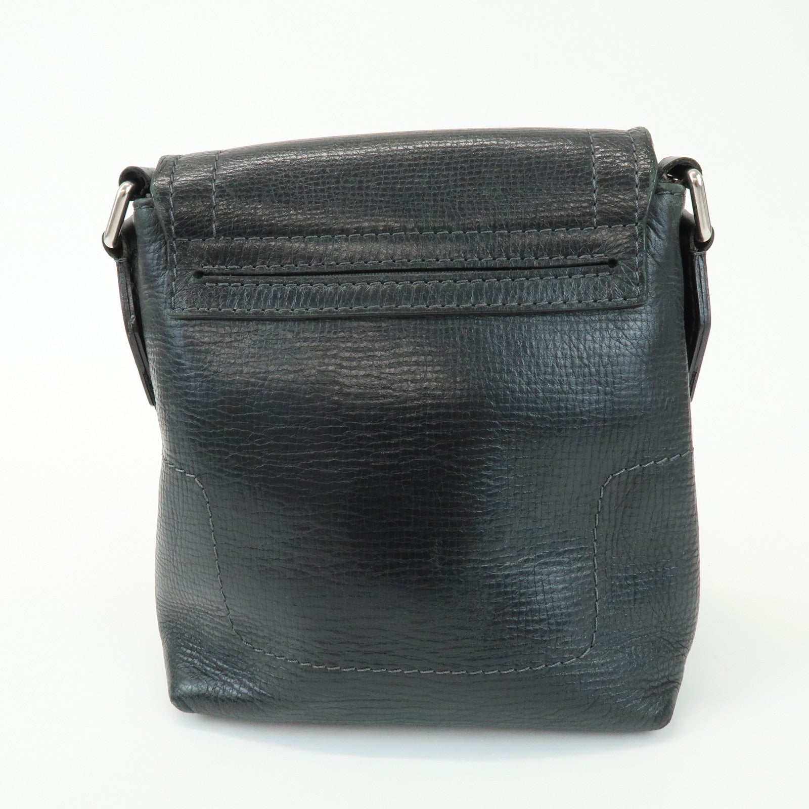 Louis Vuitton Utah Yuma Calf Leather Shoulder Bag Basalt M97024