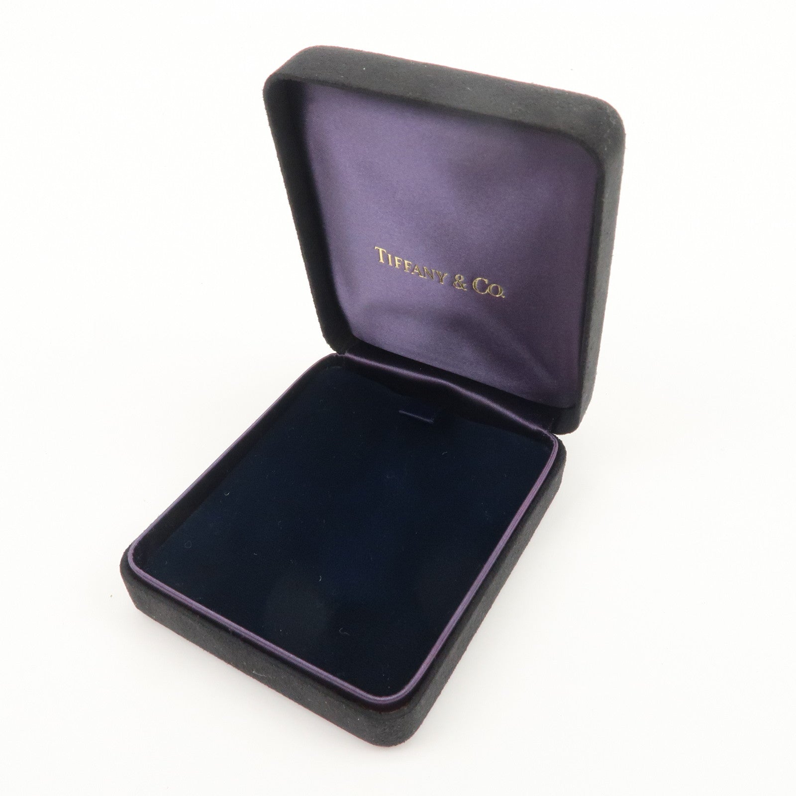 Tiffany & Co Set of 7 Jewelry Boxes Black