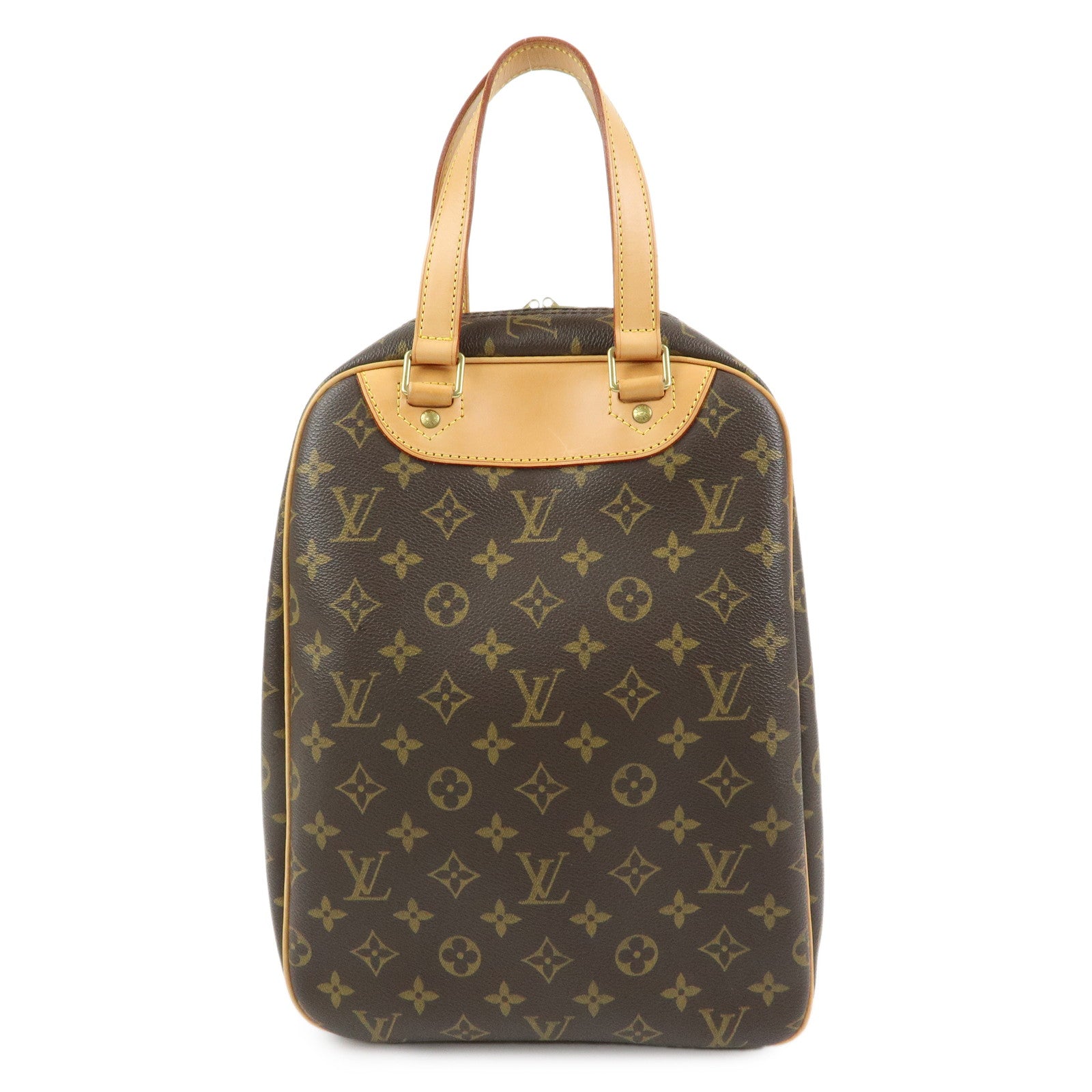Louis Vuitton Monogram Excursion Shoes Case Hand Bag M41450