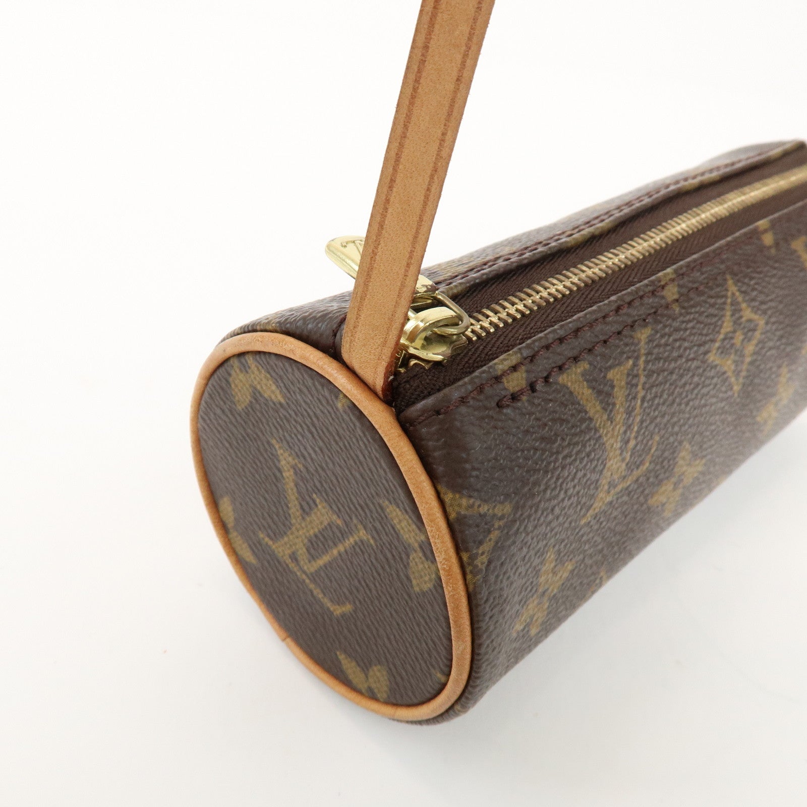 Louis Vuitton Monogram Mini Pouch for Papillon Bag Brown
