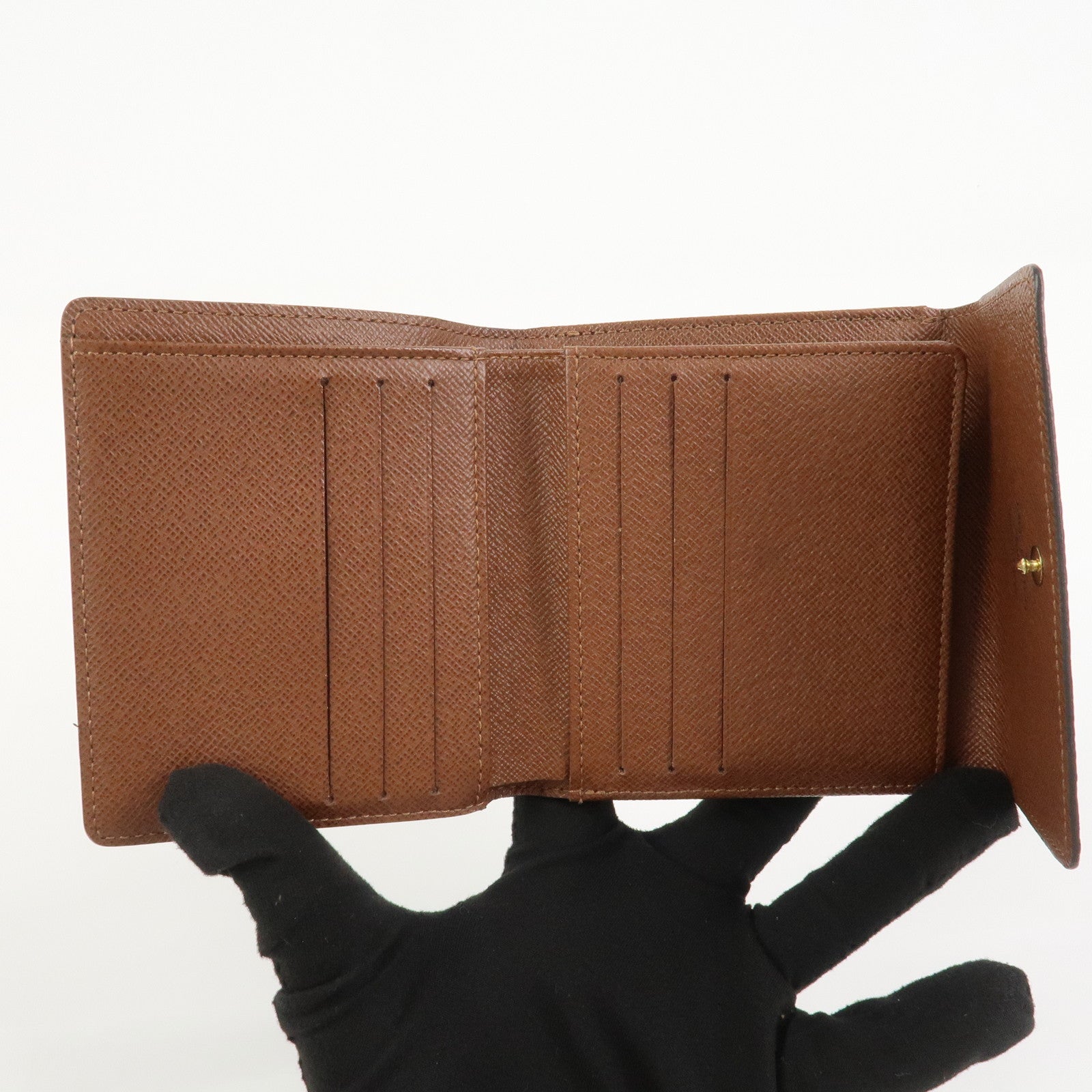 Louis Vuitton Monogram Portefeuille Elise Canvas Wallet M61654