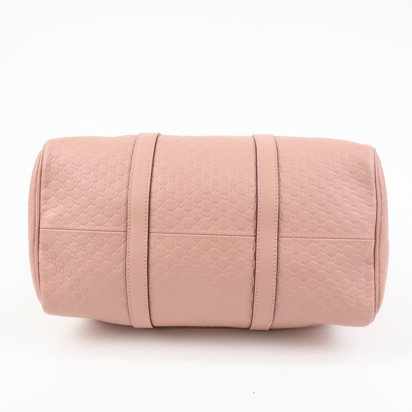 GUCCI Micro Guccissima 2Way Boston Hand Shoulder Bag Pink 449646
