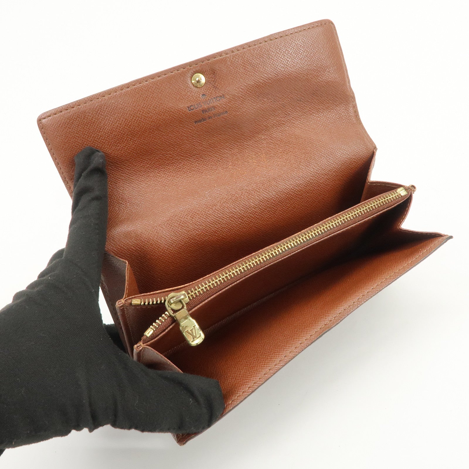 Louis Vuitton Monogram Pochette Porte Monnaie Credit Wallet M61725