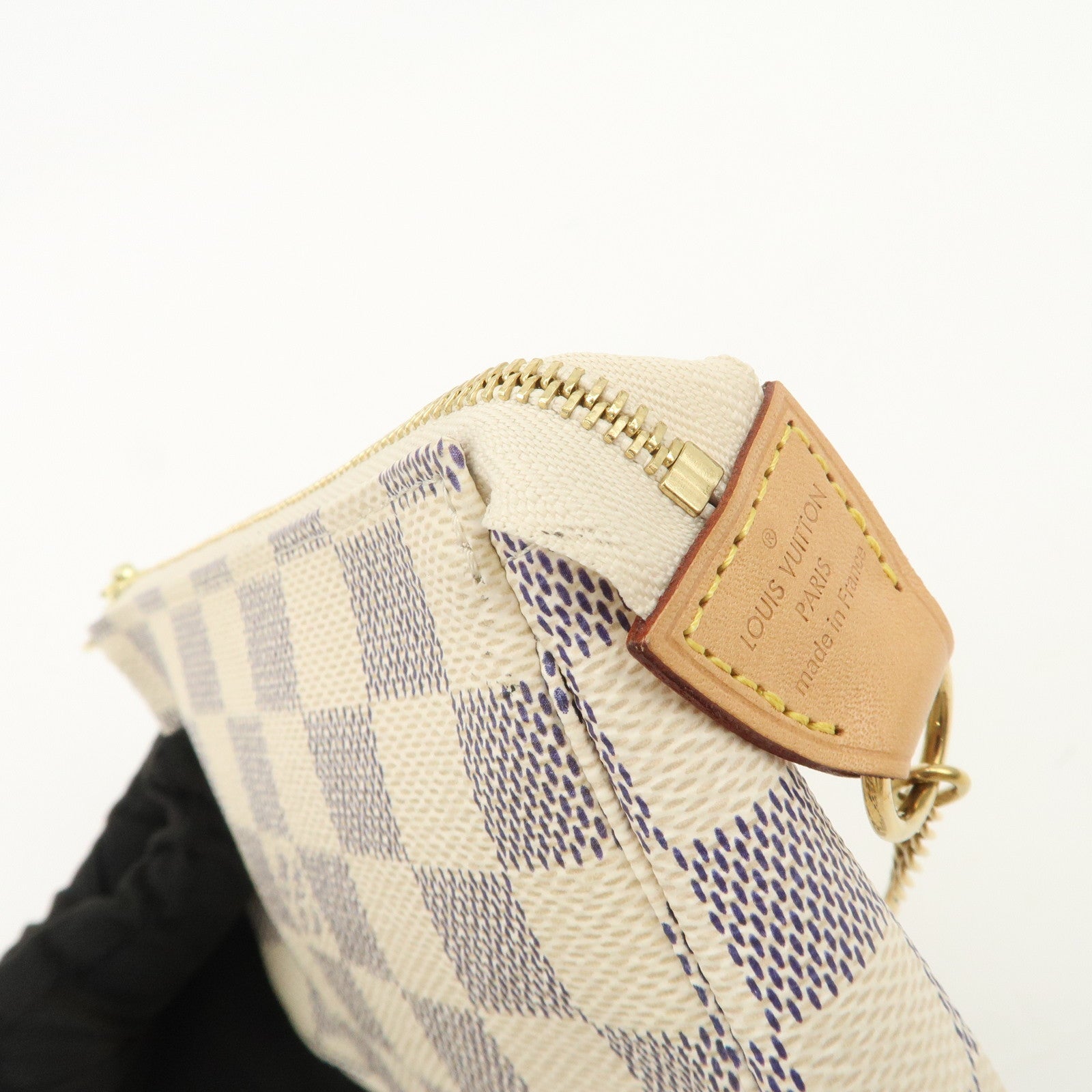Louis Vuitton Damier Azur Mini Pochette Accessoires Pouch N58010