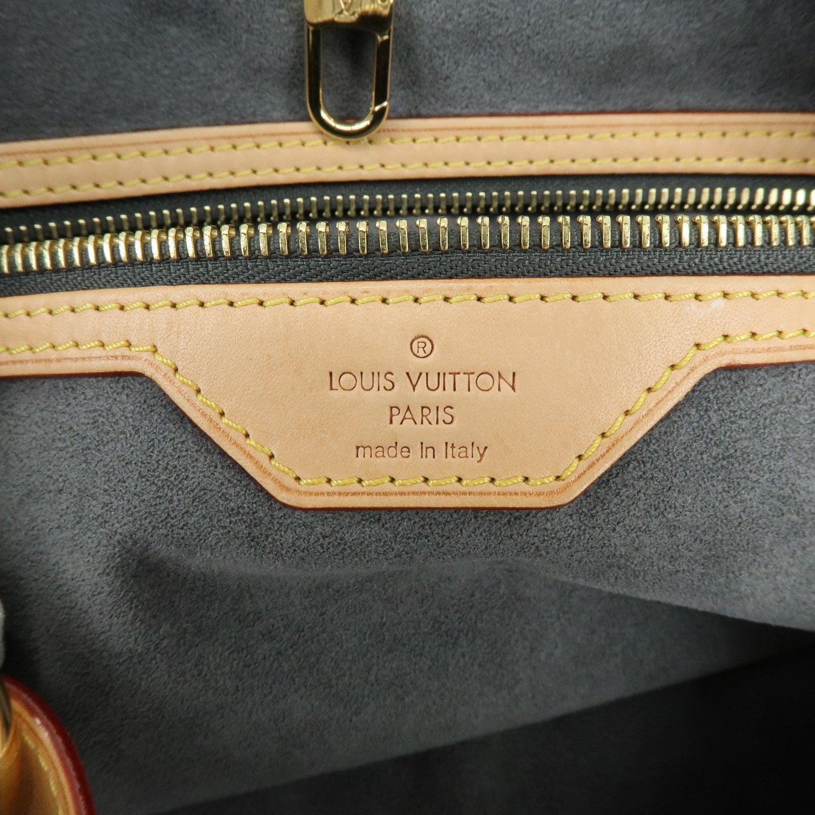 Louis Vuitton Monogram Denim Daily GM Shoulder Bag Blue M40492