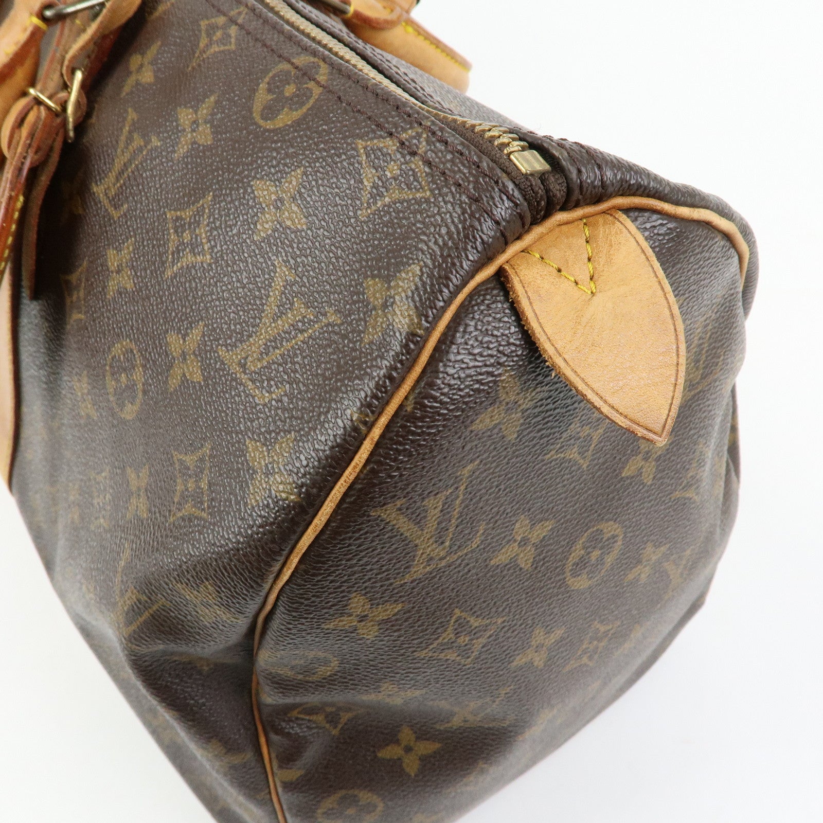Louis Vuitton Monogram Keep All 45 Boston Bag Brown M41428