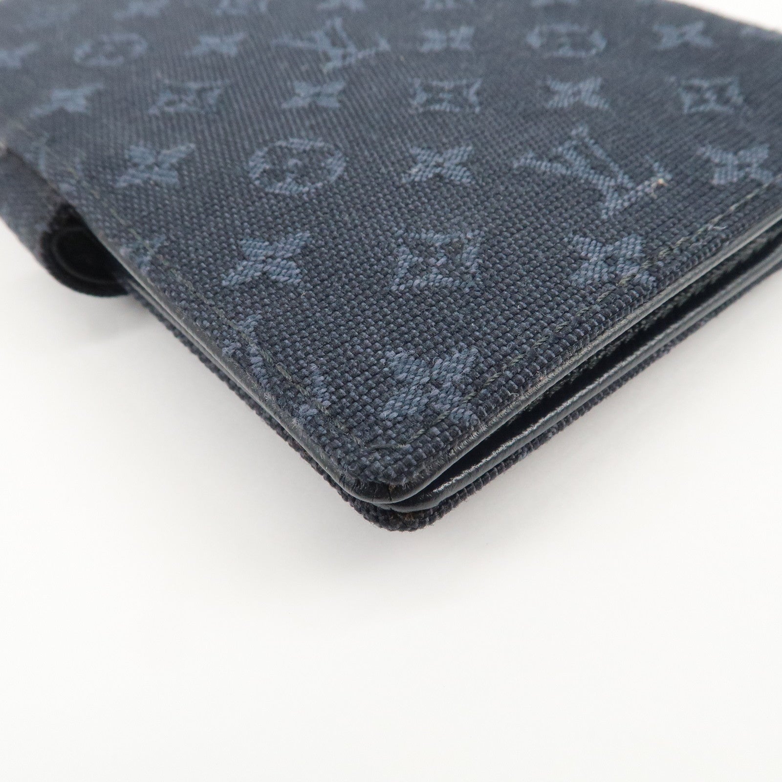 Louis Vuitton Monogram Mini Agenda PM Planner Cover TST Blue R20913
