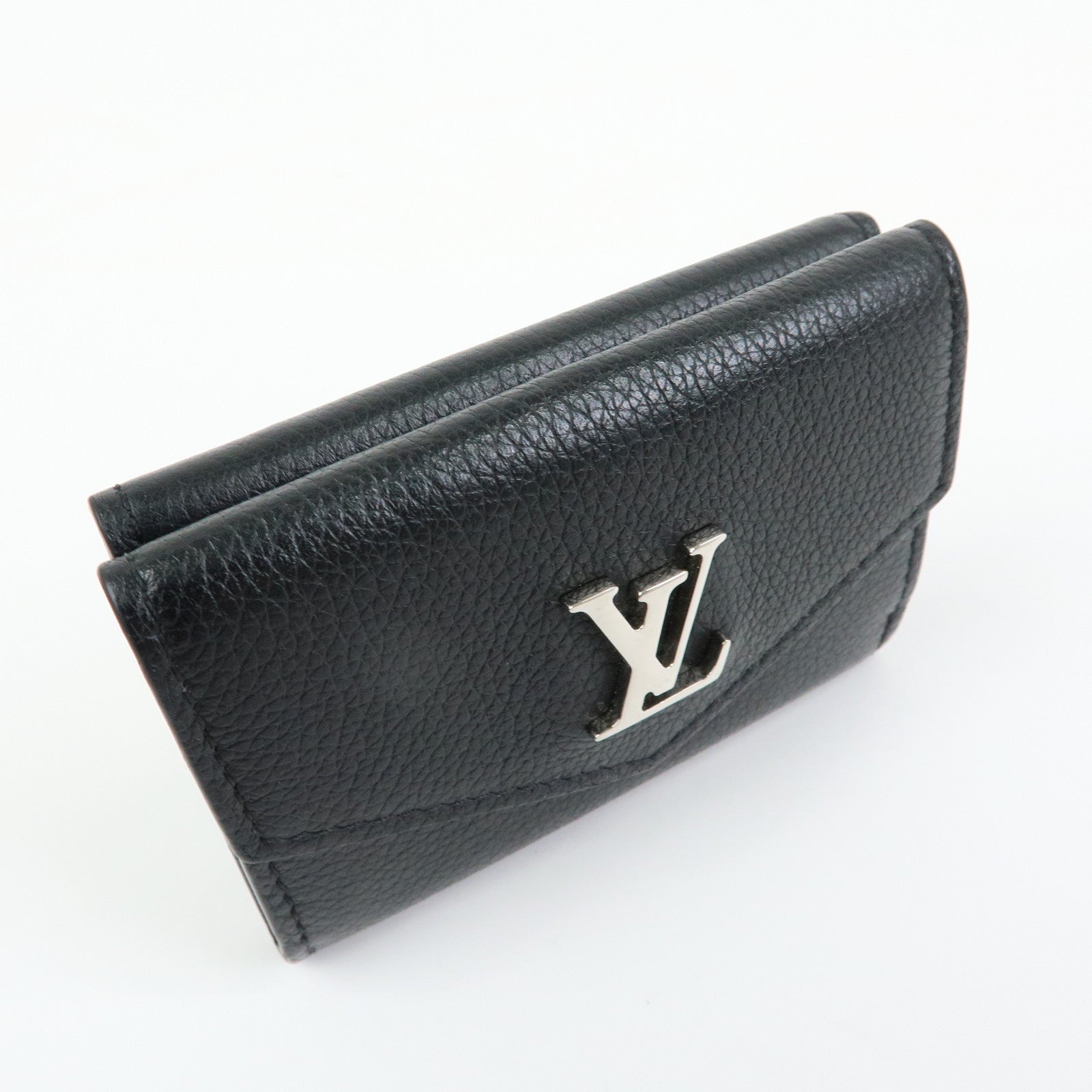 Louis Vuitton Lockme Portefeuille Lock Mini Compact Wallet M63921