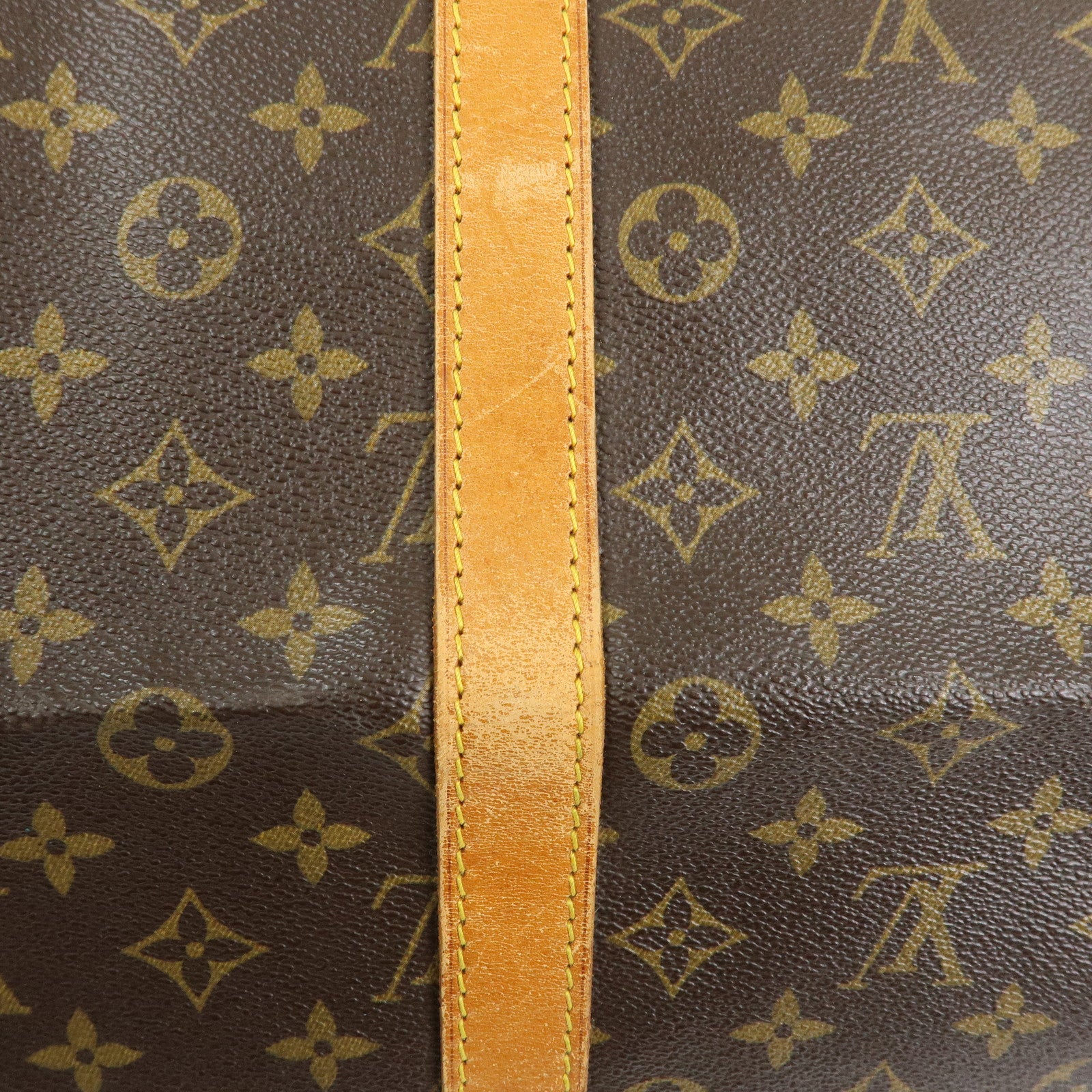 Louis Vuitton Monogram Keep All 55 Boston Bag Brown M41424