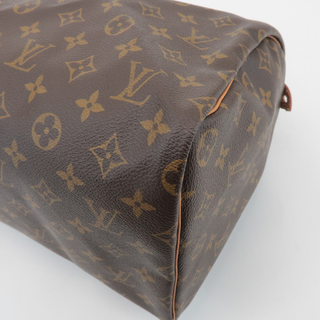 Louis Vuitton Monogram Speedy 40 Hand Bag Boston Bag Brown M41522