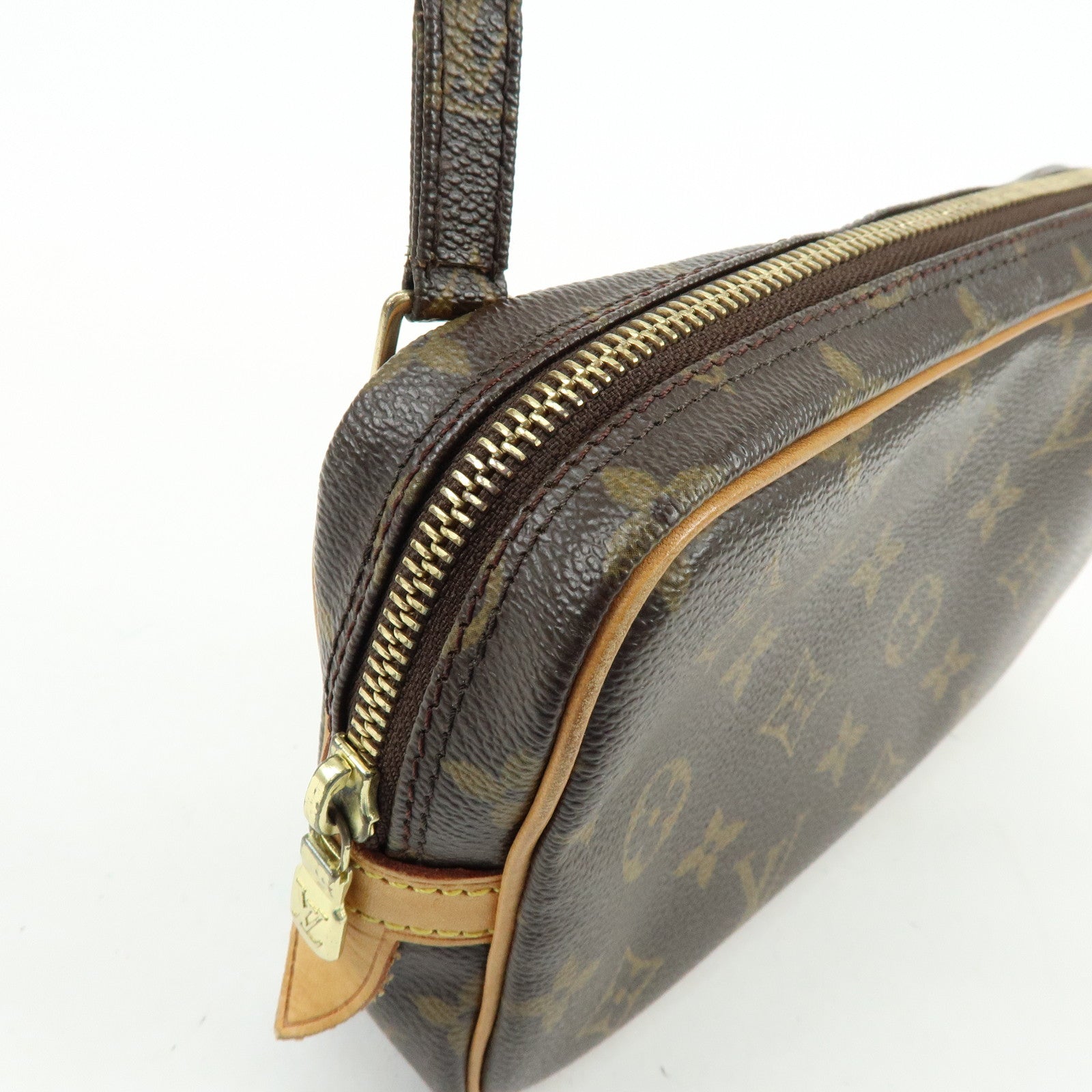 Louis Vuitton Monogram Pochette Marly Bandouliere Bag Brown M51828