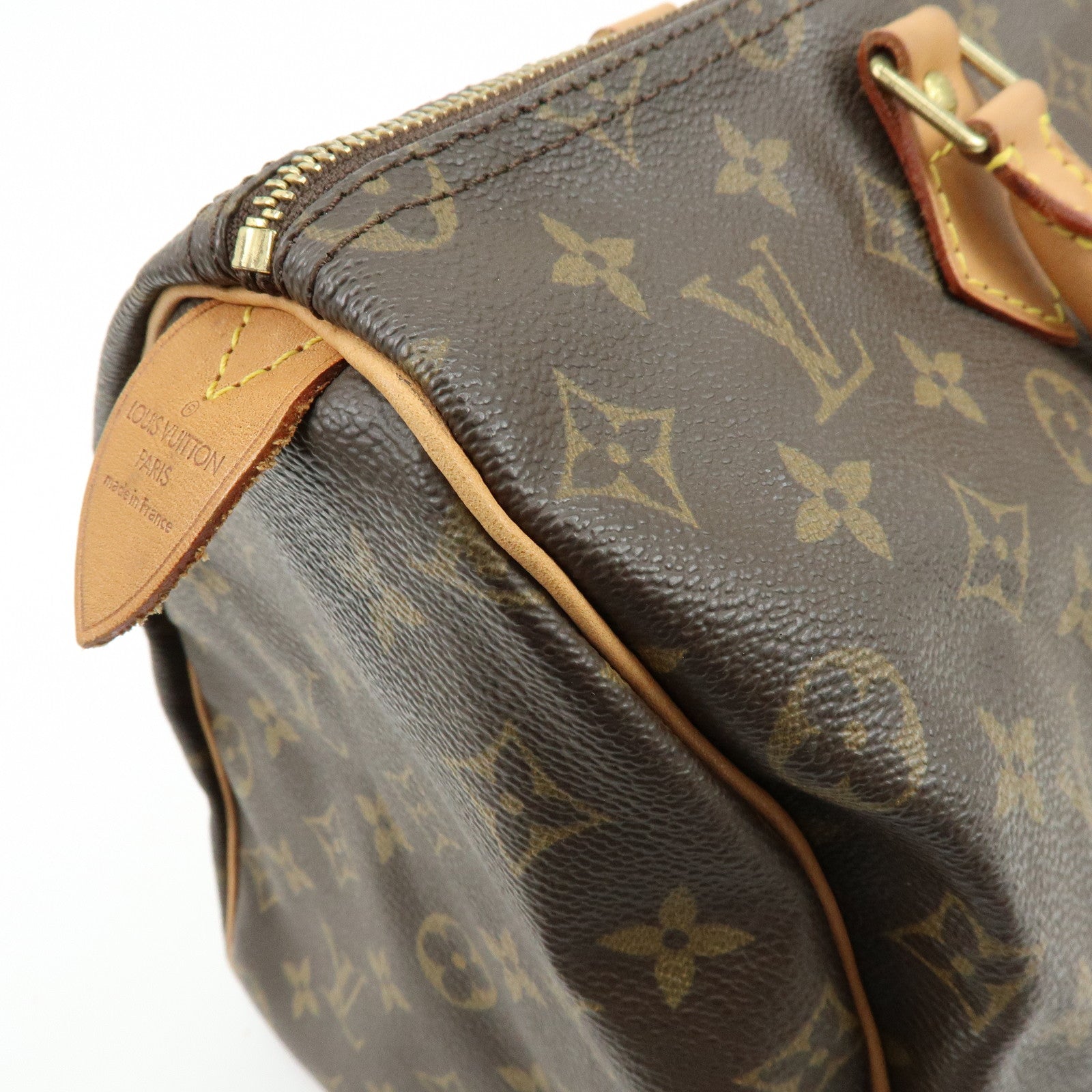 Louis Vuitton Monogram Speedy 35 Boston Bag Hand Bag M41524