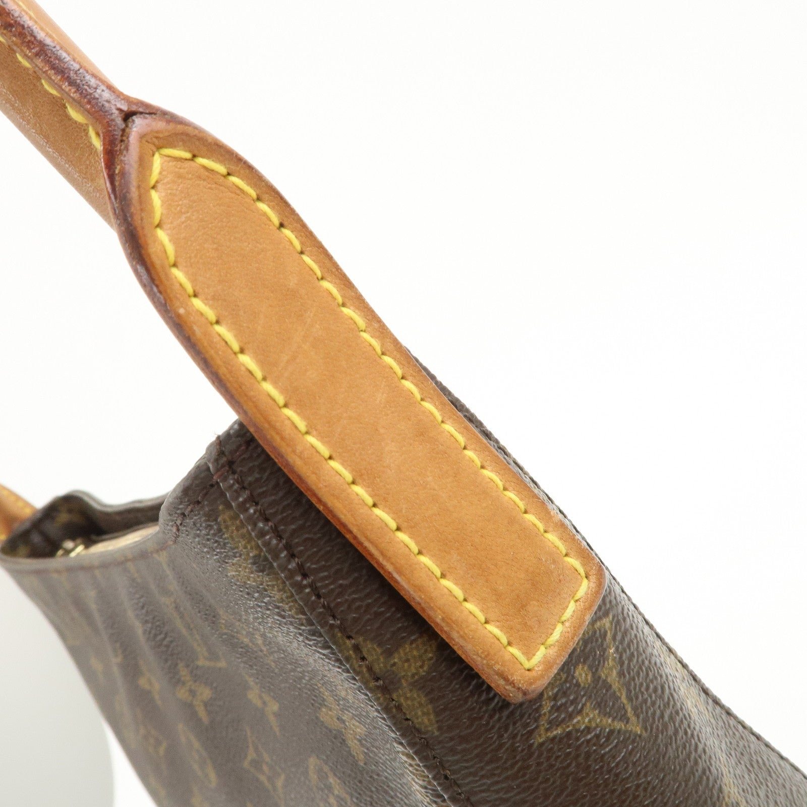 Louis Vuitton Monogram Looping GM Shoulder Bag Brown M51145