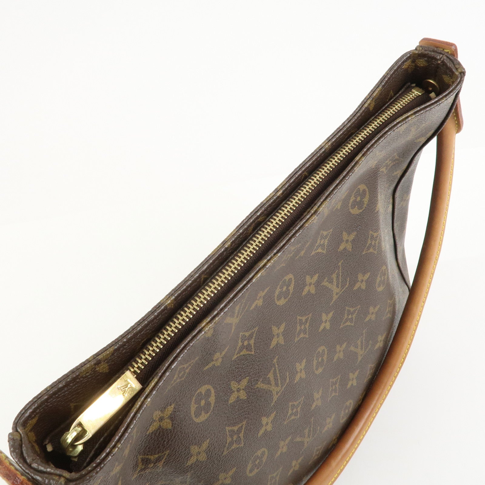 Louis Vuitton Monogram Looping GM Shoulder Bag Brown M51145